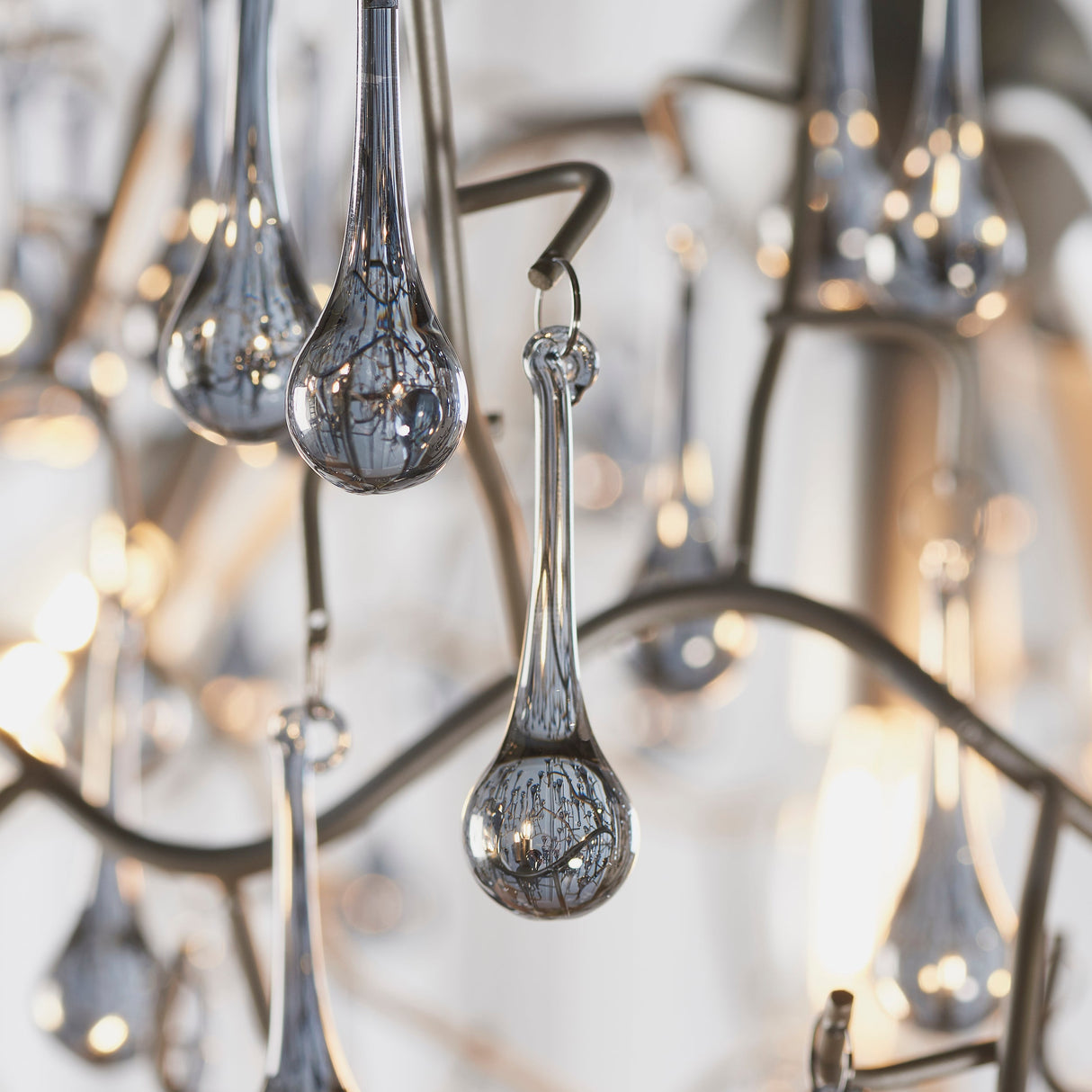 Amos Chatsworth Chandelier Aged Silver – from Amos Lighting + Home
