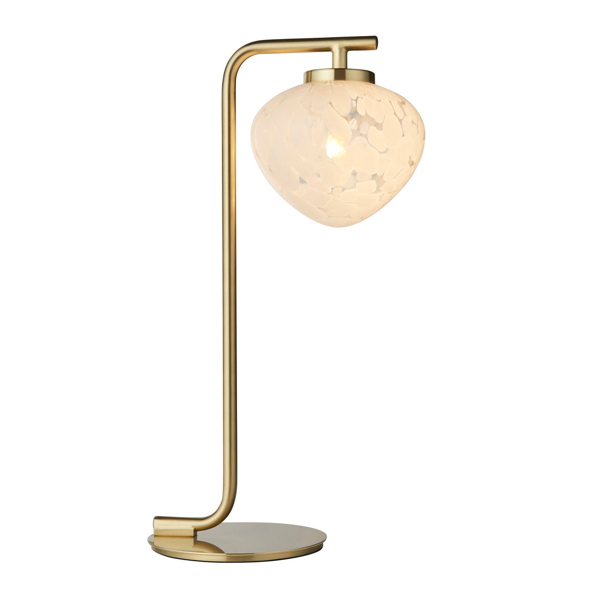 Amos Confetti Table Lamp Satin Brass – from Amos Lighting + Home