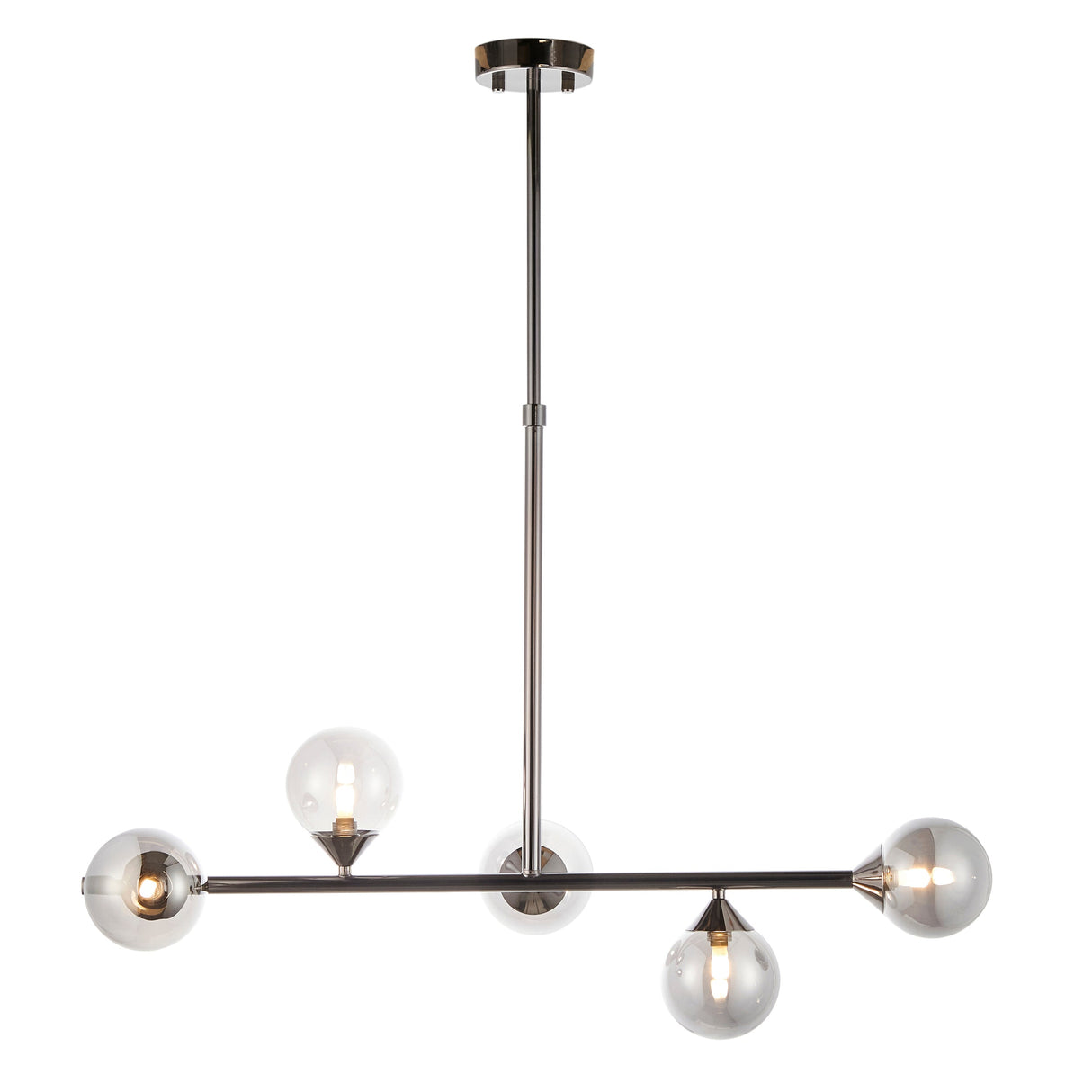 Amos Crib Pendant Bar Black Chrome – from Amos Lighting + Home
