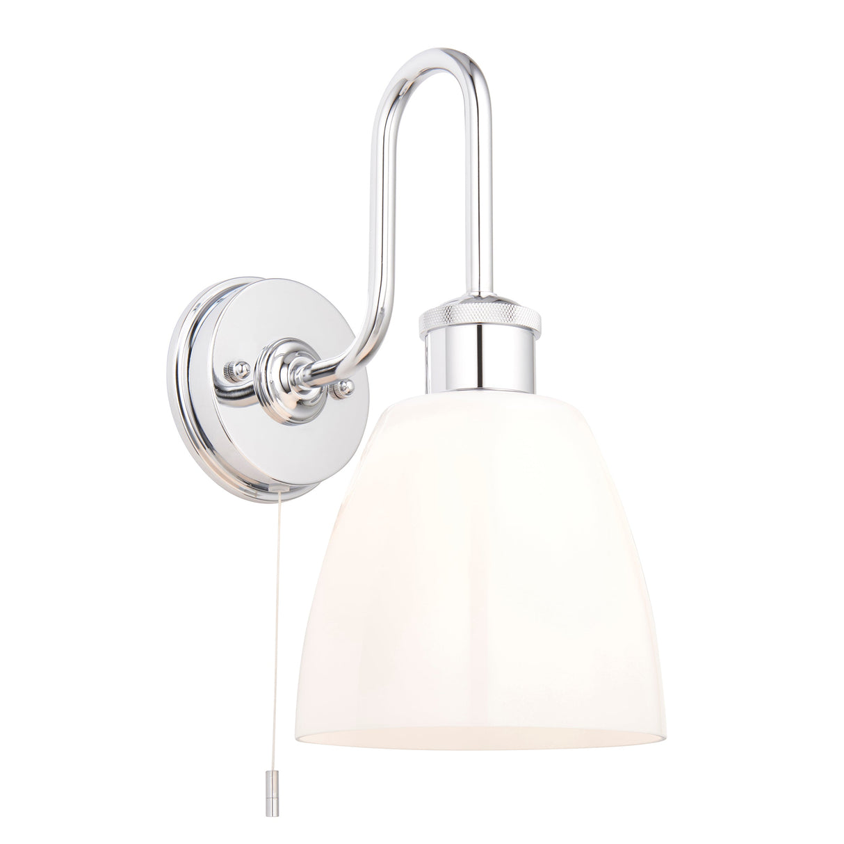Amos Dittisham Bathroom Wall Light Chrome – from Amos Lighting + Home