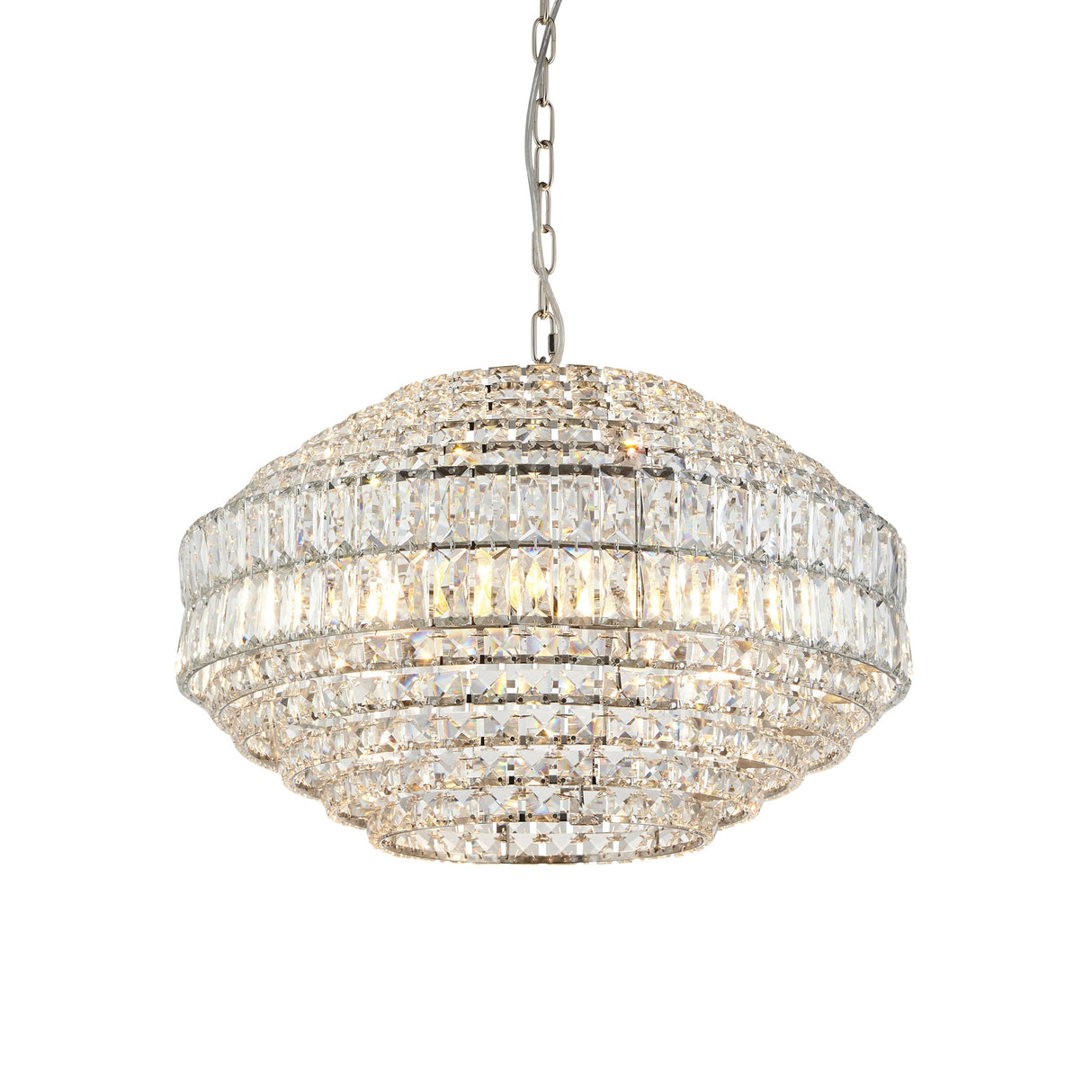 Amos Georgina 5 Light Crystal Chandelier – from Amos Lighting + Home