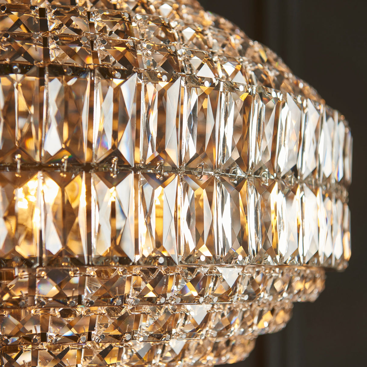 Amos Georgina 5 Light Crystal Chandelier – from Amos Lighting + Home