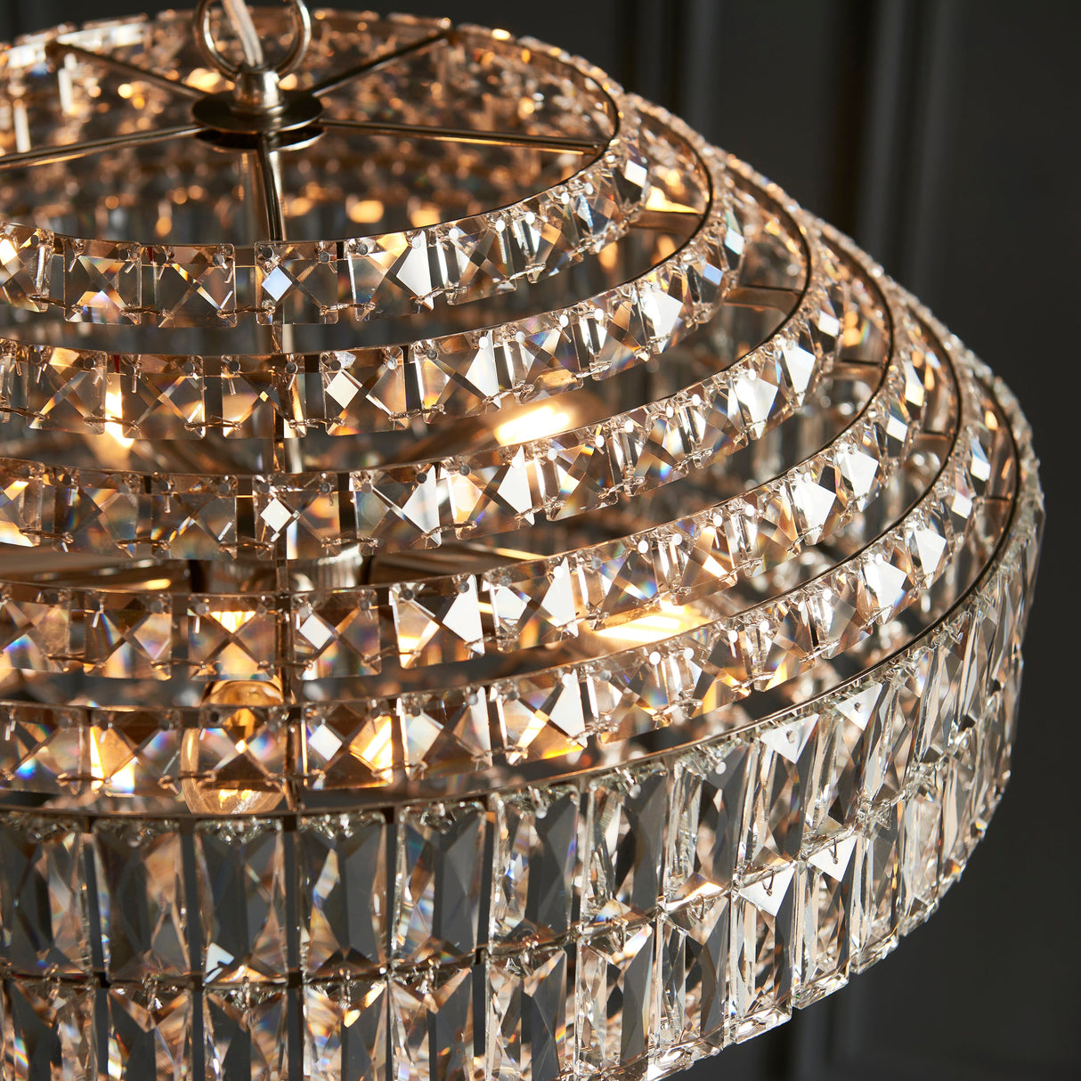 Amos Georgina 5 Light Crystal Chandelier – from Amos Lighting + Home