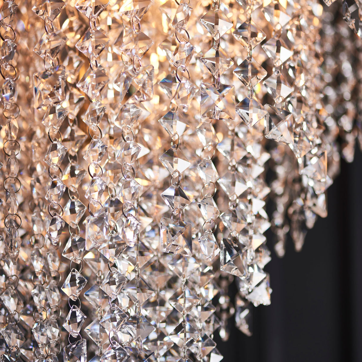 Amos Georgina 7 Light Crystal Chandelier – from Amos Lighting + Home