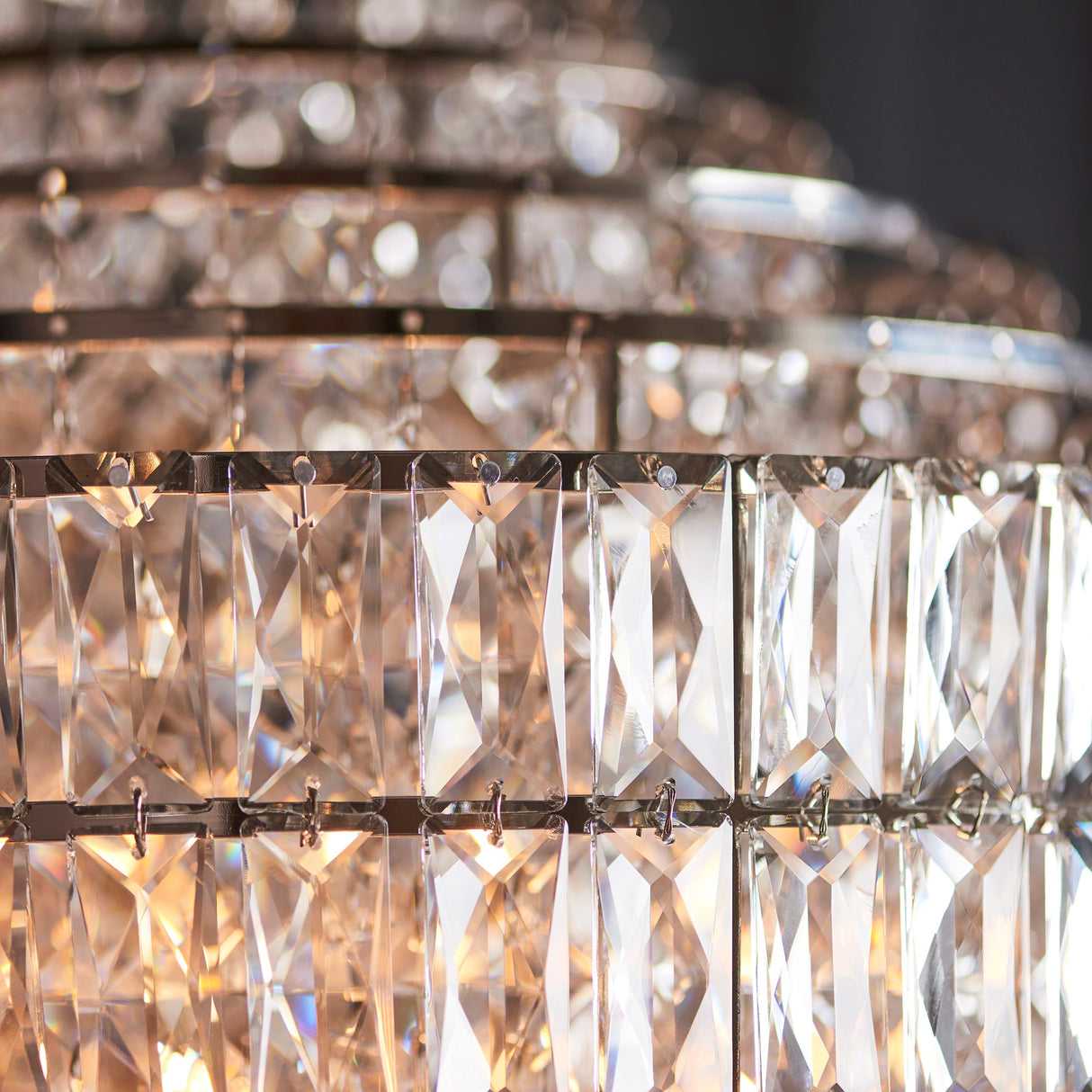 Amos Georgina 7 Light Crystal Chandelier – from Amos Lighting + Home