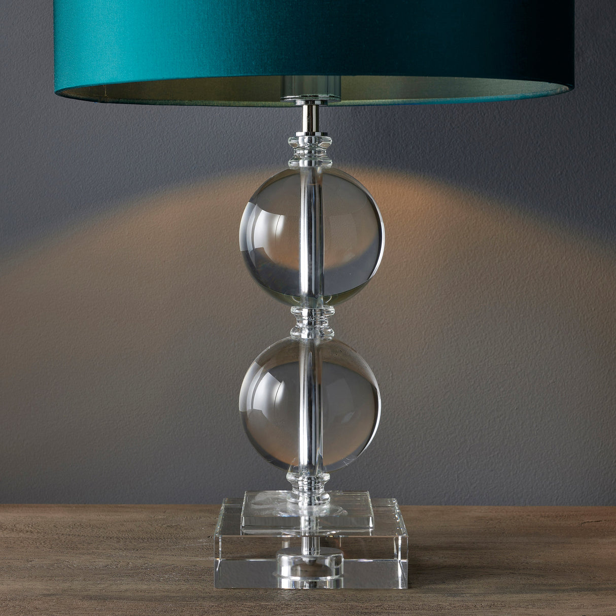 Amos Harewood Table Lamp Small – from Amos Lighting + Home