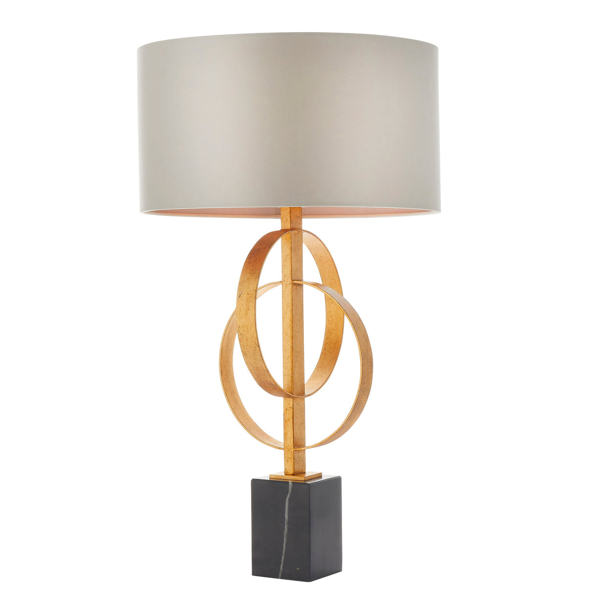 Amos Hatfield Table Lamp Antique Gold & Mink – from Amos Lighting + Home