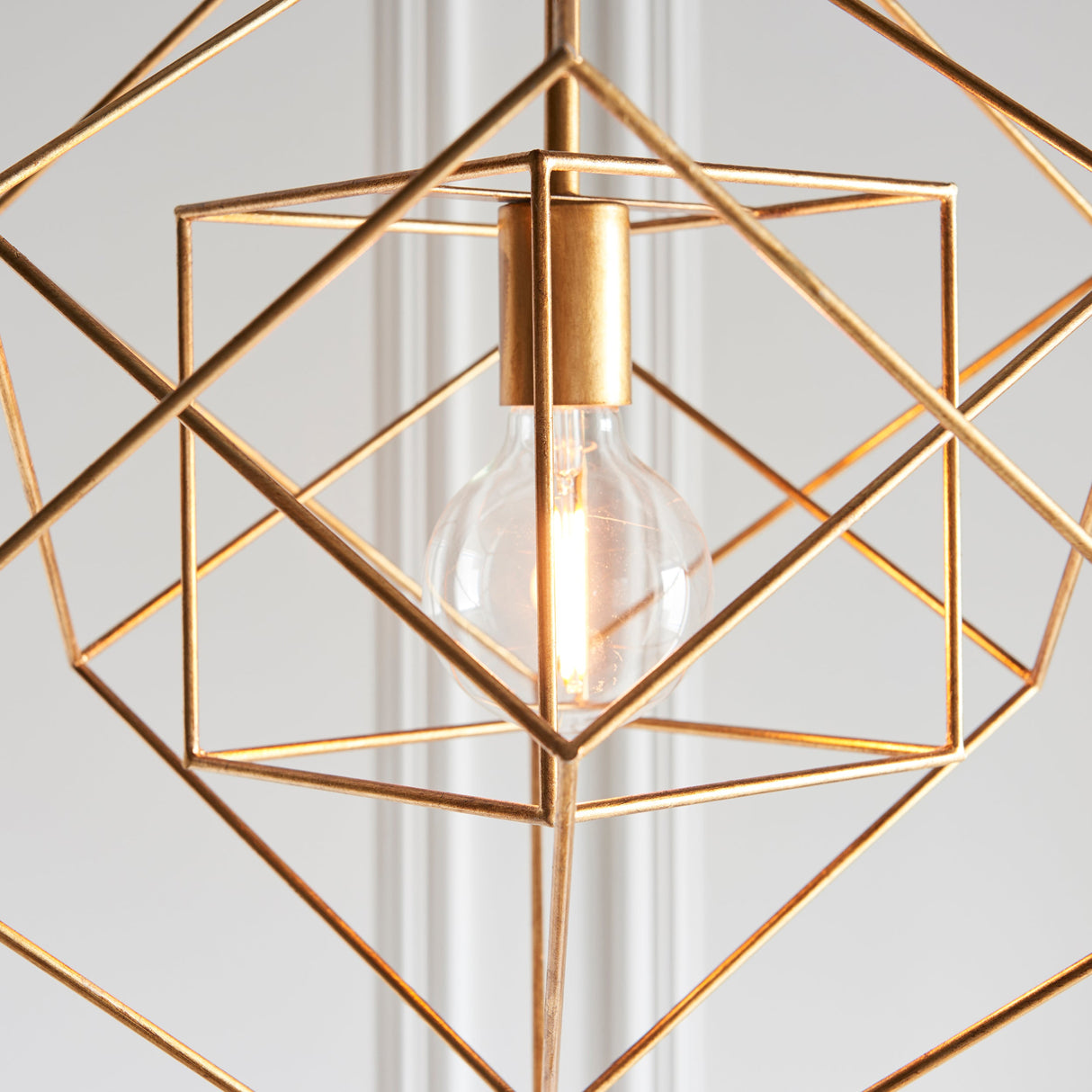 Amos Highbury Pendant Small Gold – from Amos Lighting + Home