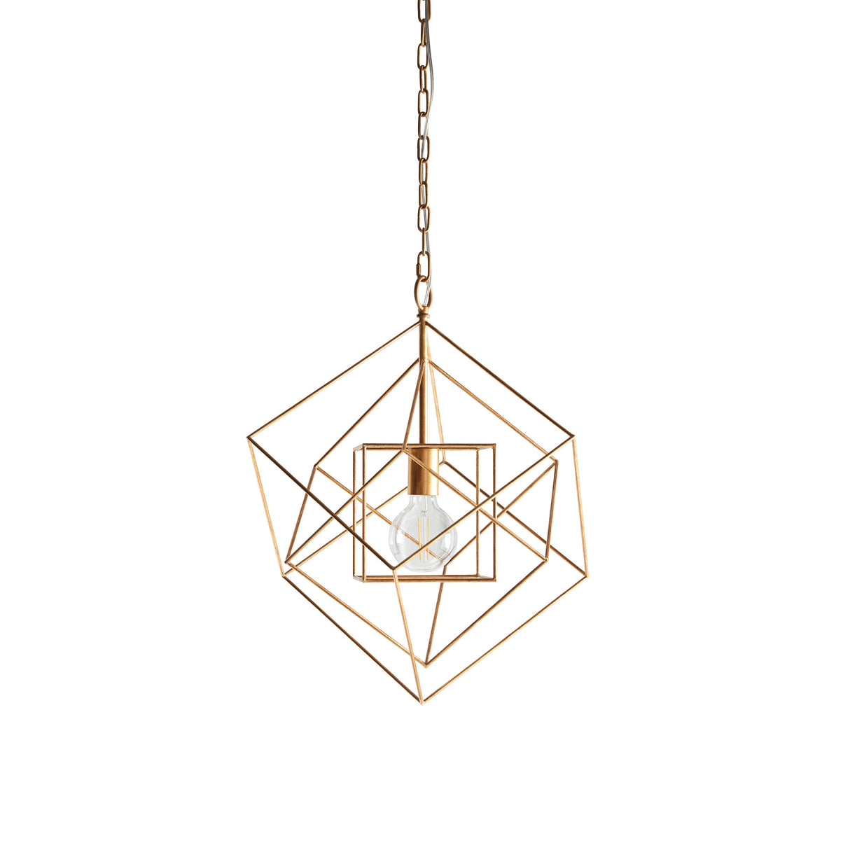 Amos Highbury Pendant Small Gold – from Amos Lighting + Home