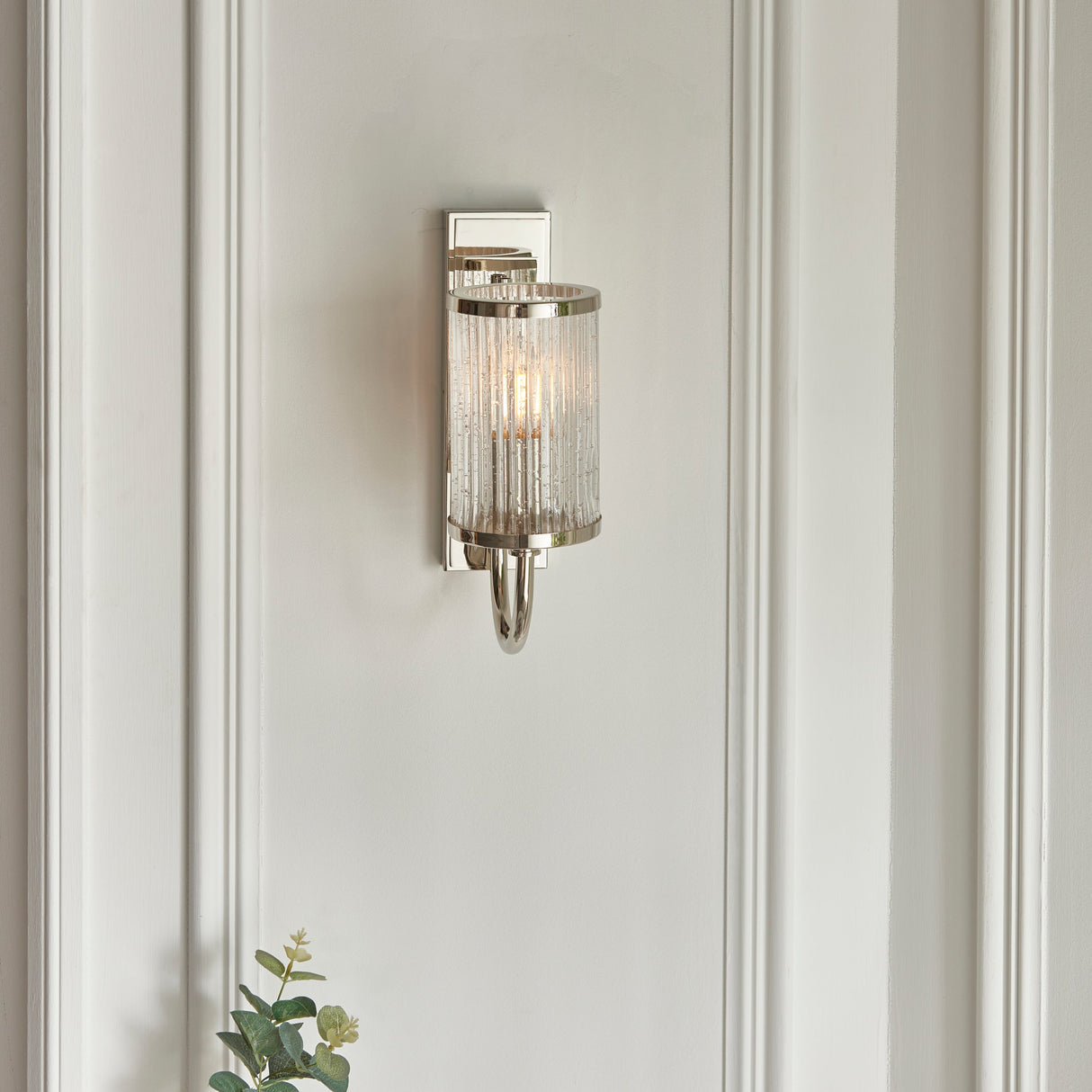 Amos Hove Wall Light Polished Nickel – from Amos Lighting + Home
