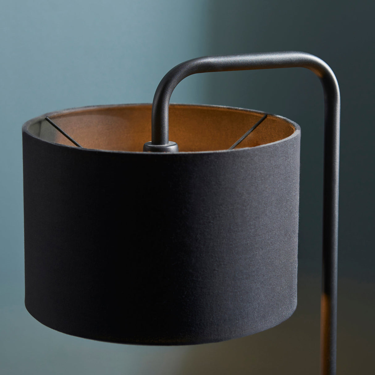 Amos Hybrid Table Lamp Satin Black – from Amos Lighting + Home