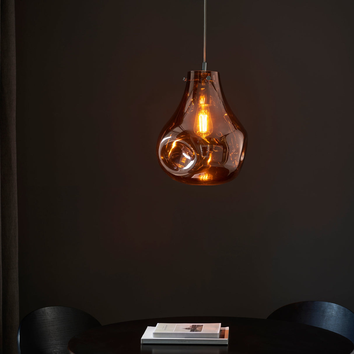 Amos Iris Pendant Copper Large – from Amos Lighting + Home