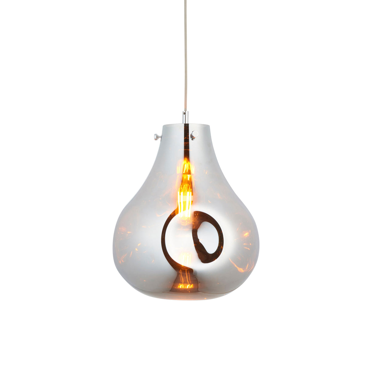 Amos Iris Pendant Mercury Large – from Amos Lighting + Home
