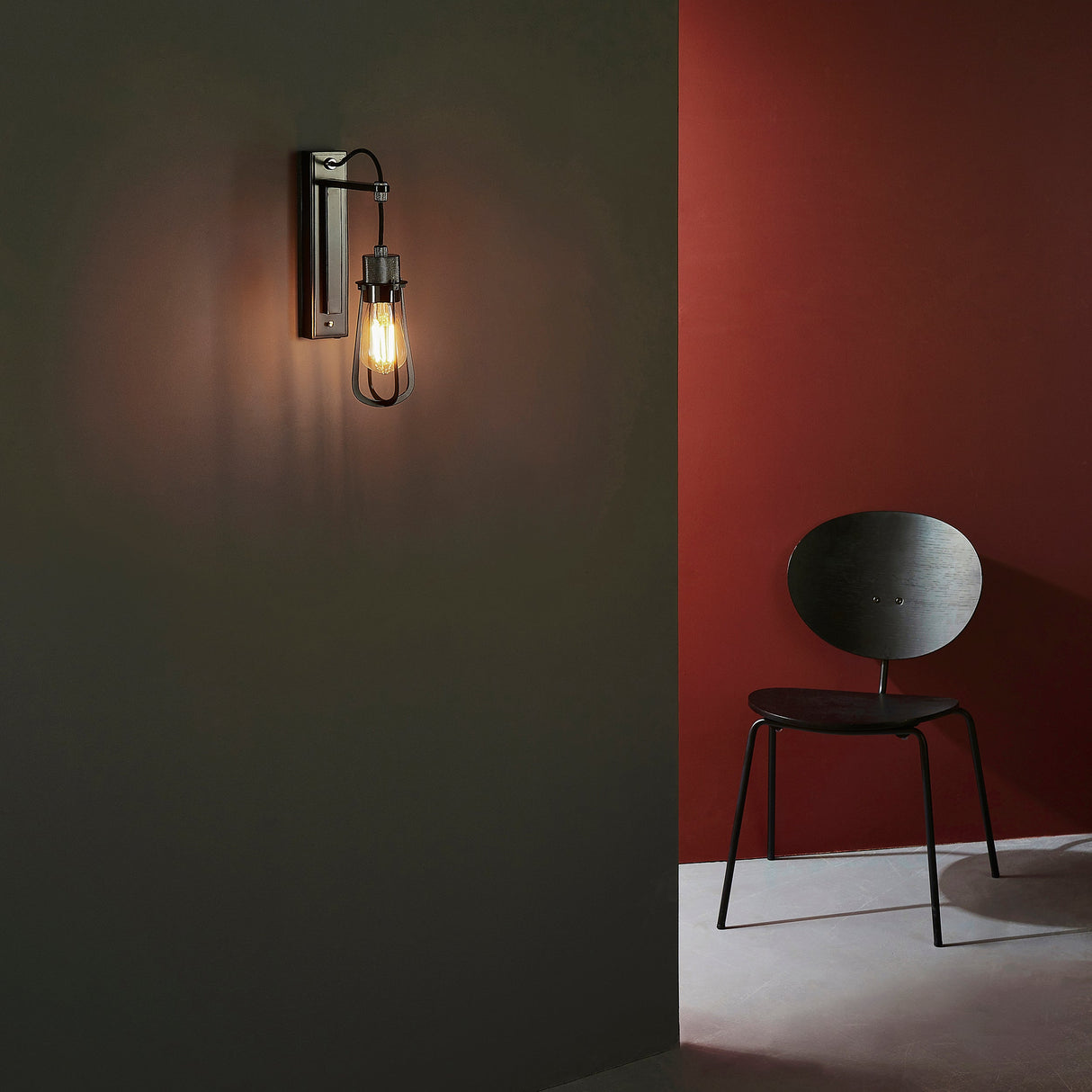 Amos Knurl Vintage Wall Light – from Amos Lighting + Home