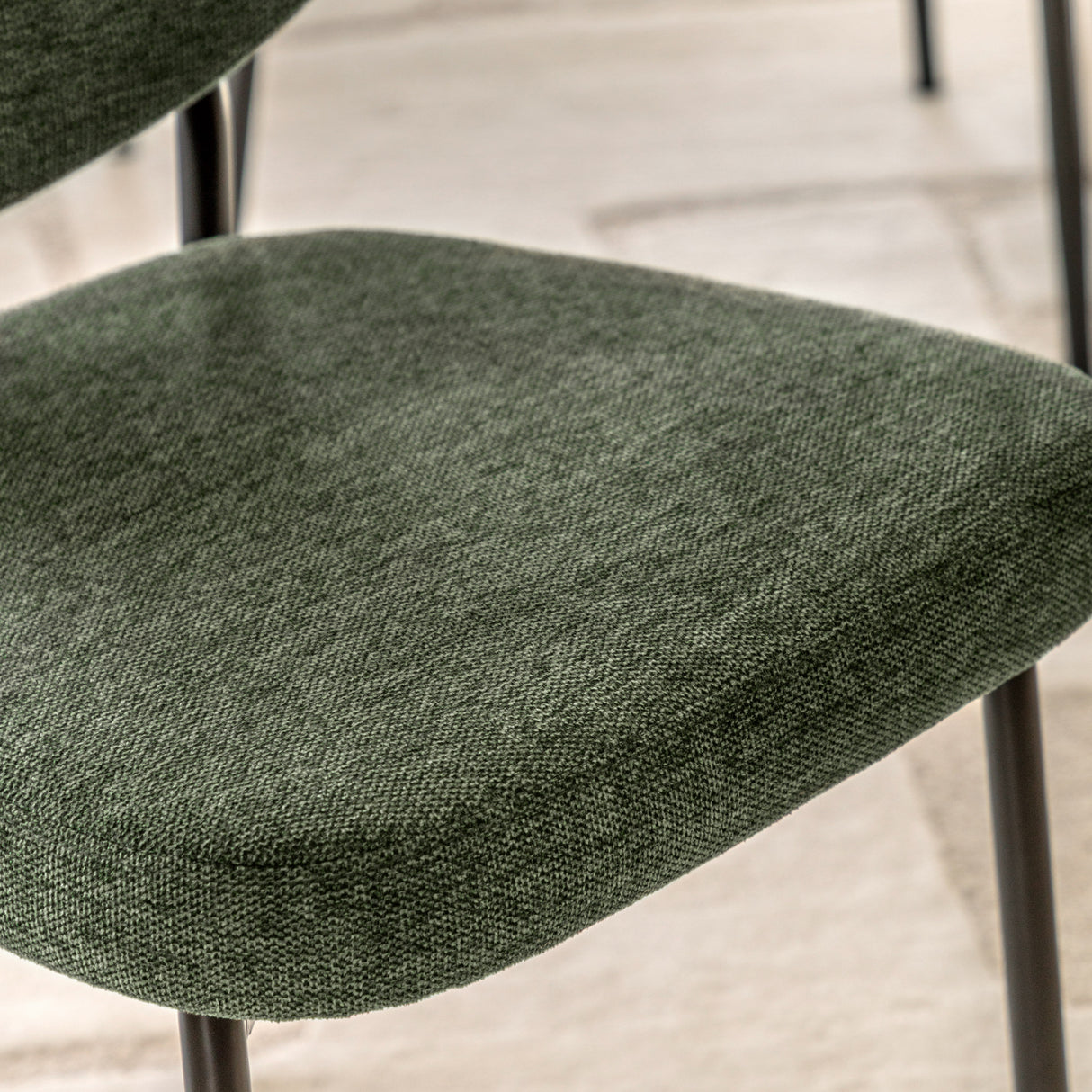 Amos Oppo Dining Chair Green (2pk)