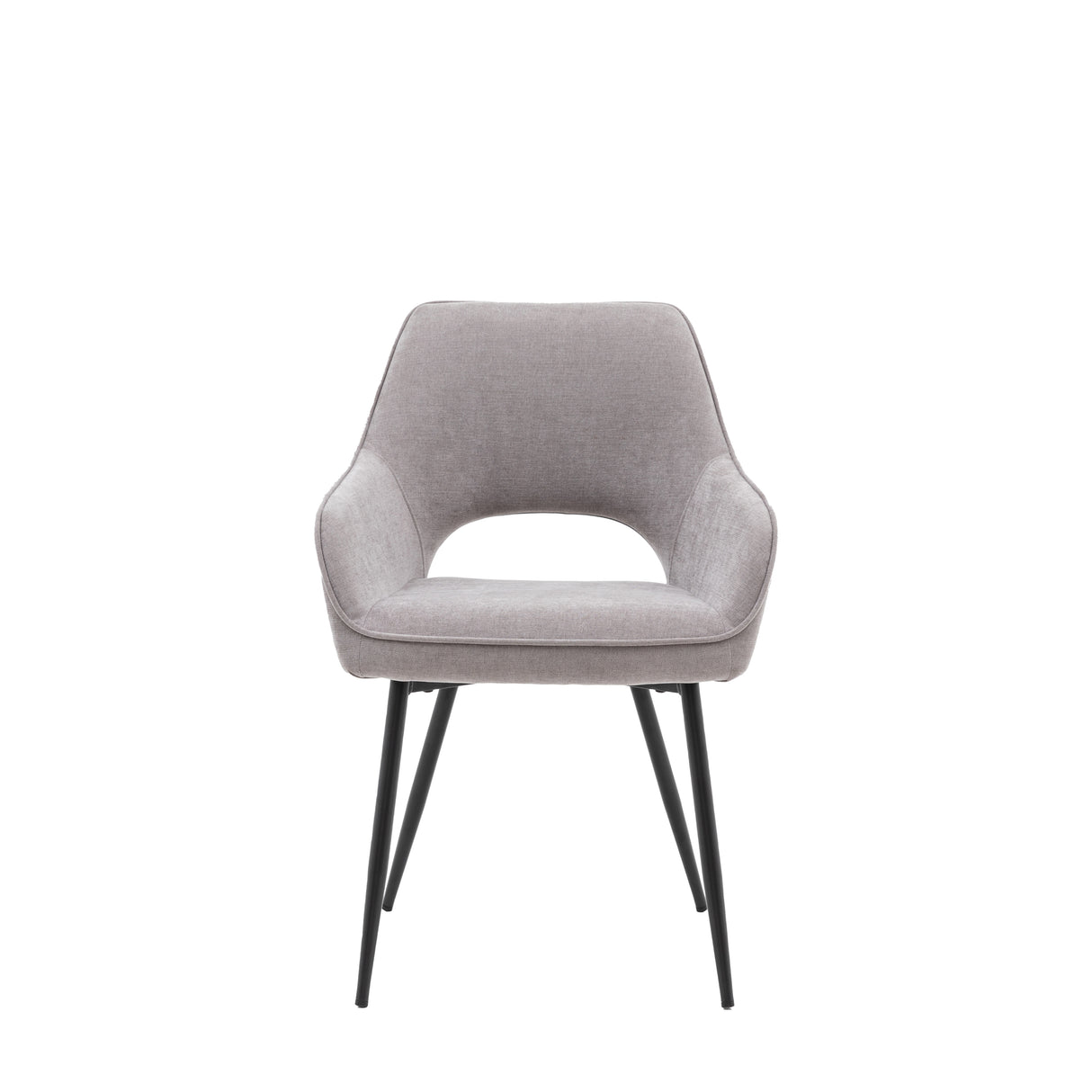 Amos Ivorra Dining Chair Grey (2pk)