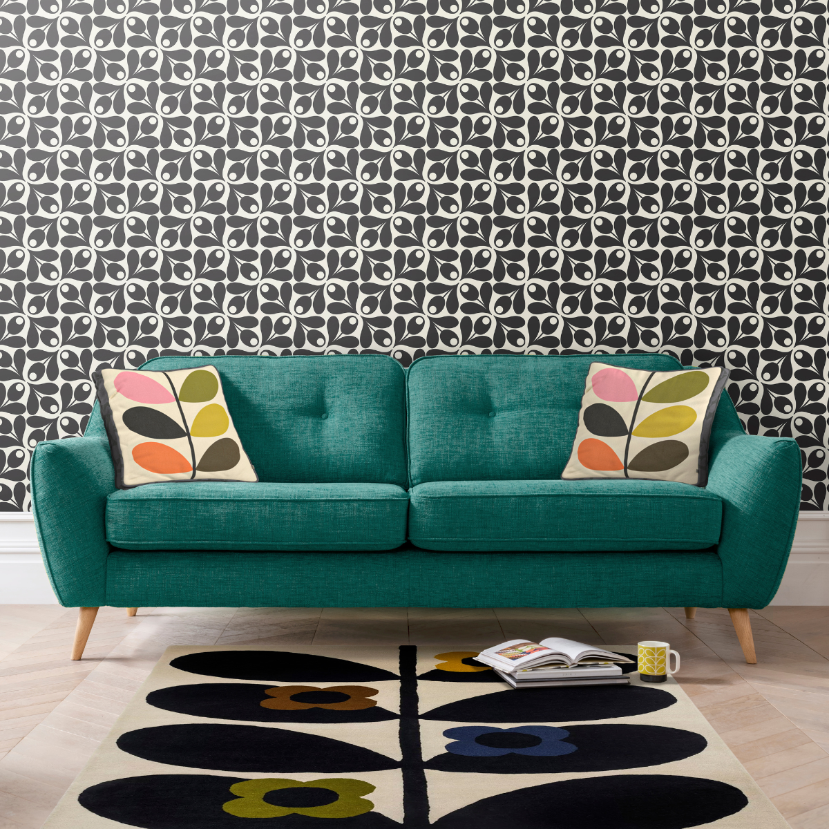 Orla Kiely Laurel Small Sofa