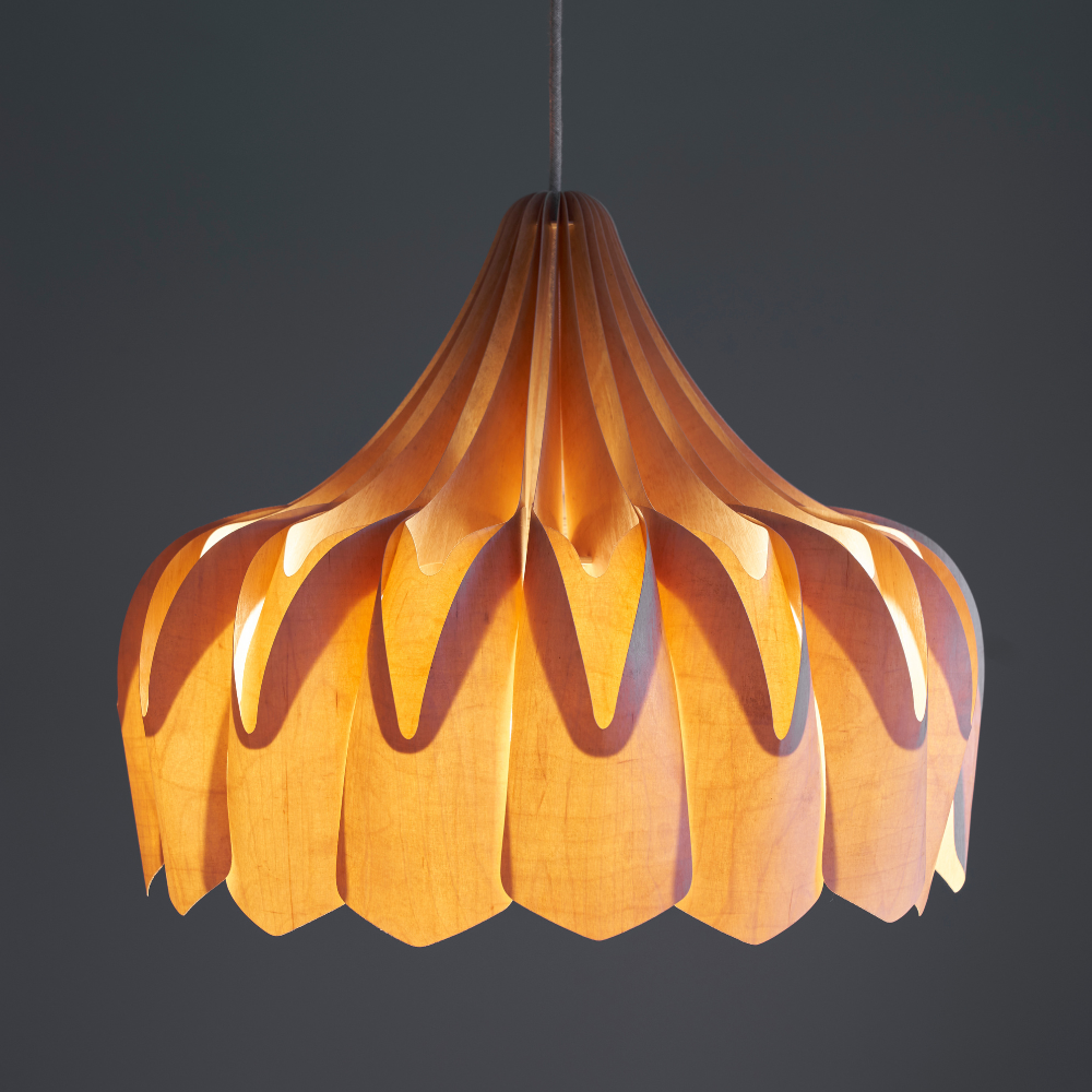 Pilke Pioni Large Pendant Birch