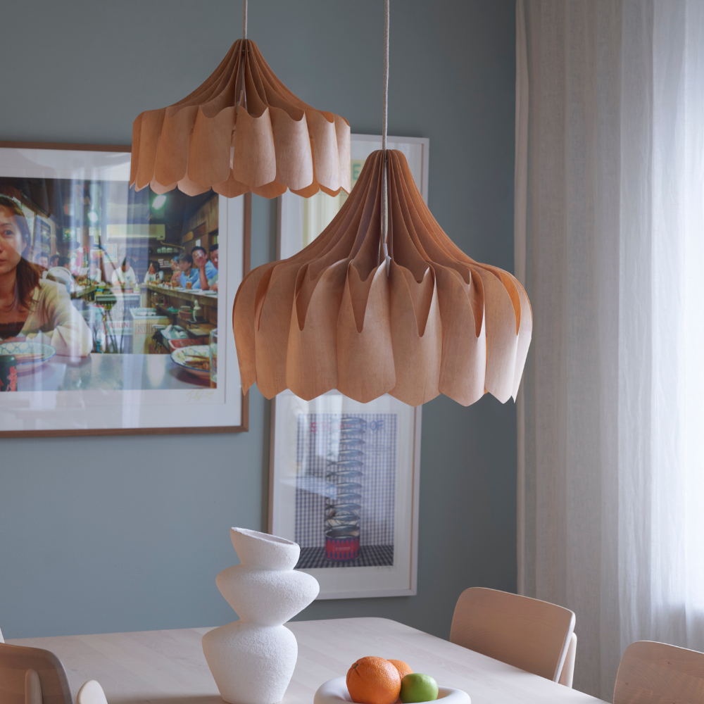 Pilke Pioni Large Pendant Birch