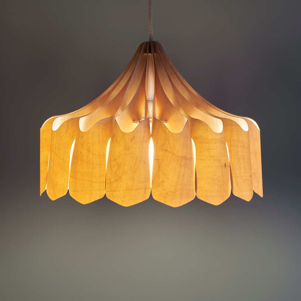 Pilke Pioni Small Pendant Birch