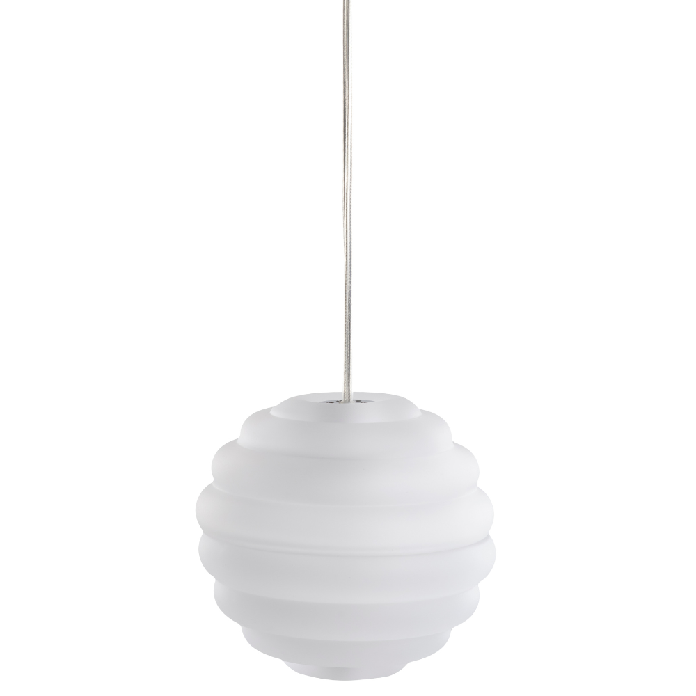 Tom Dixon Press Pendant Mini Sphere Frosted LED