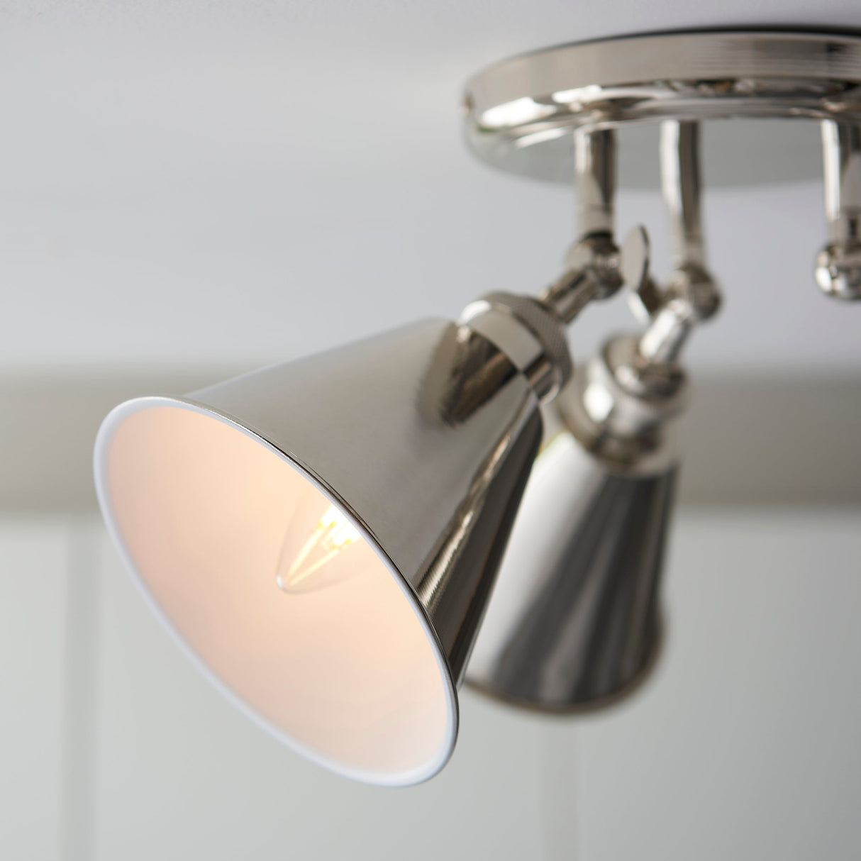 Amos Maine Spotlight Polished Nickel – from Amos Lighting + Home