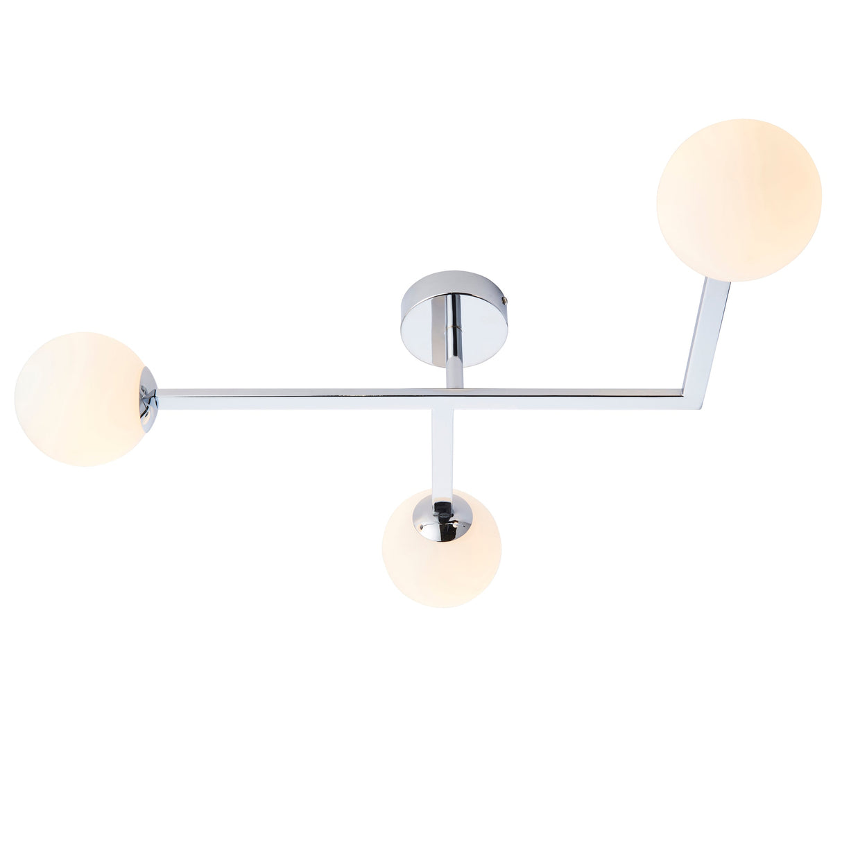 Amos Nebula Bathroom Ceiling Light Chrome – from Amos Lighting + Home