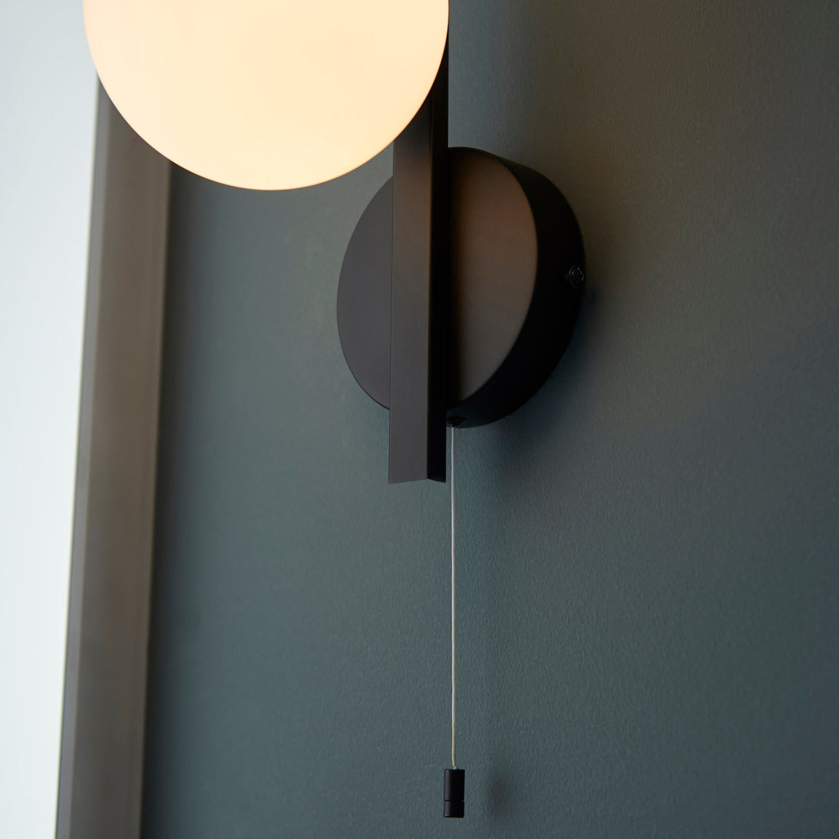 Amos Nebula Bathroom Wall Light Black – from Amos Lighting + Home