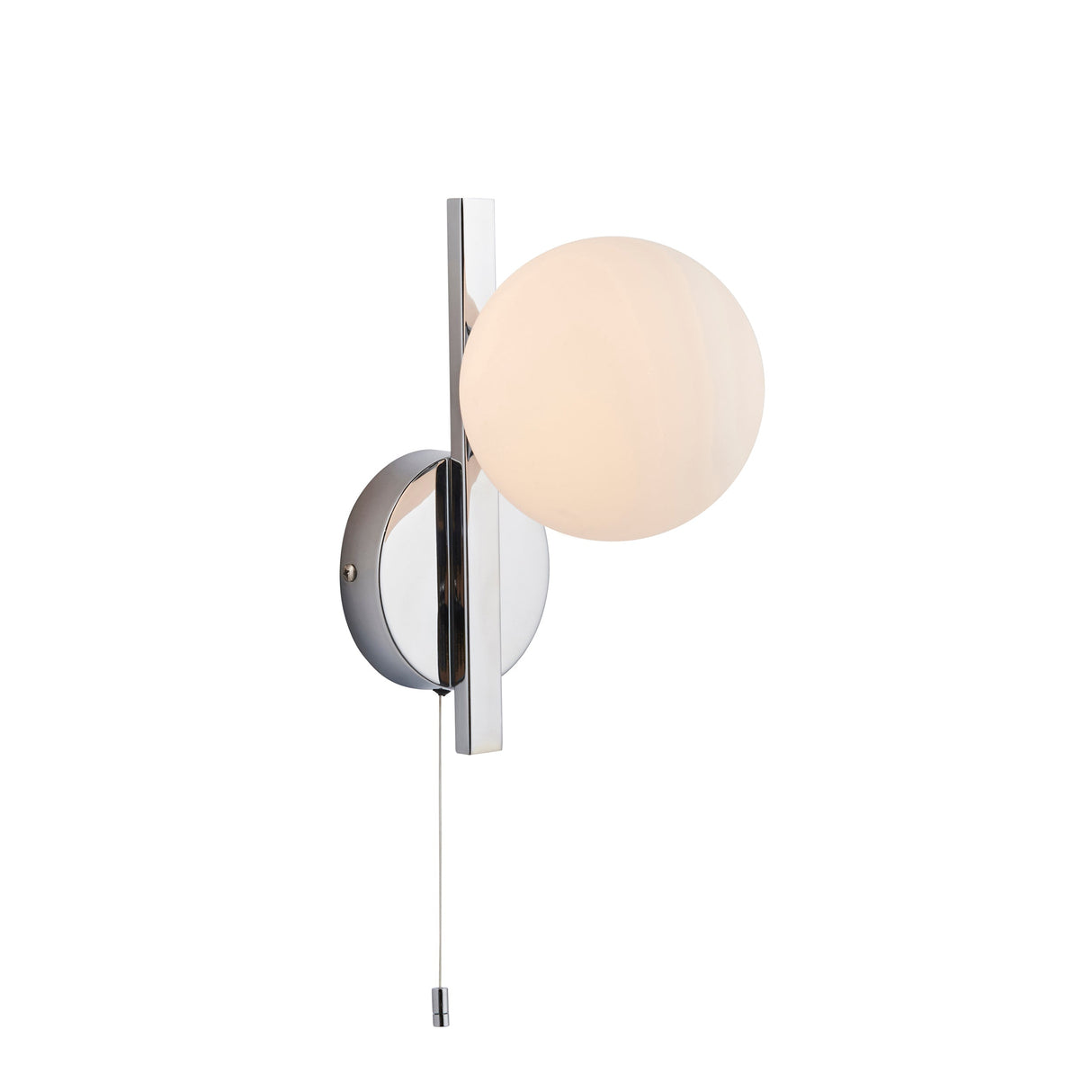 Amos Nebula Bathroom Wall Light Chrome – from Amos Lighting + Home