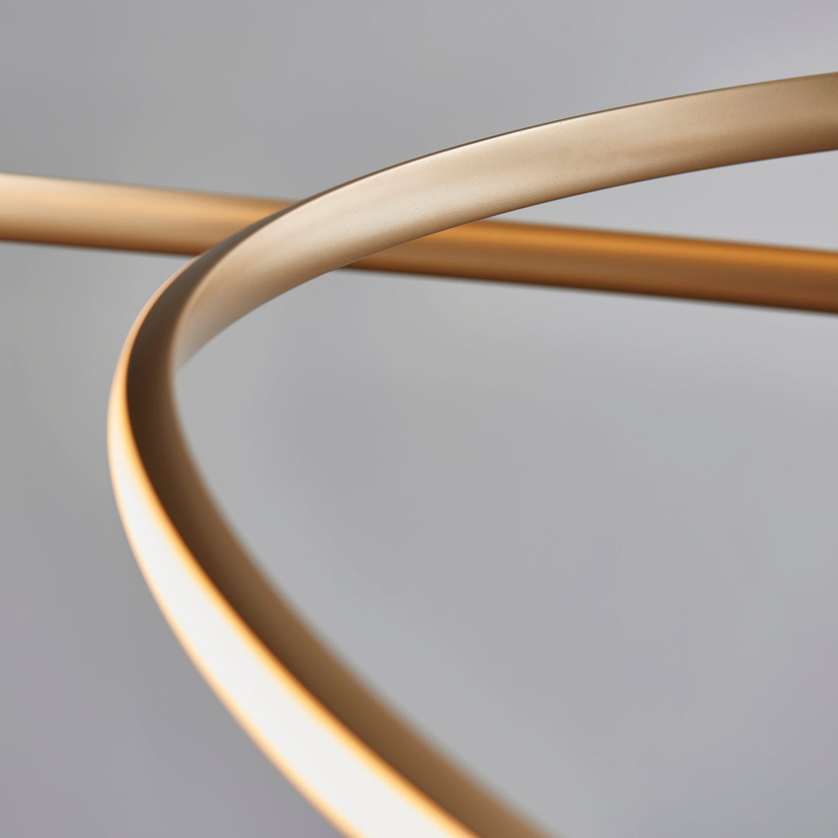 Amos Olympia A Satin Gold LED Pendant – from Amos Lighting + Home