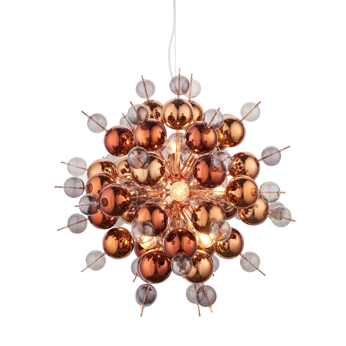 Amos Ossington Chandelier Copper – from Amos Lighting + Home