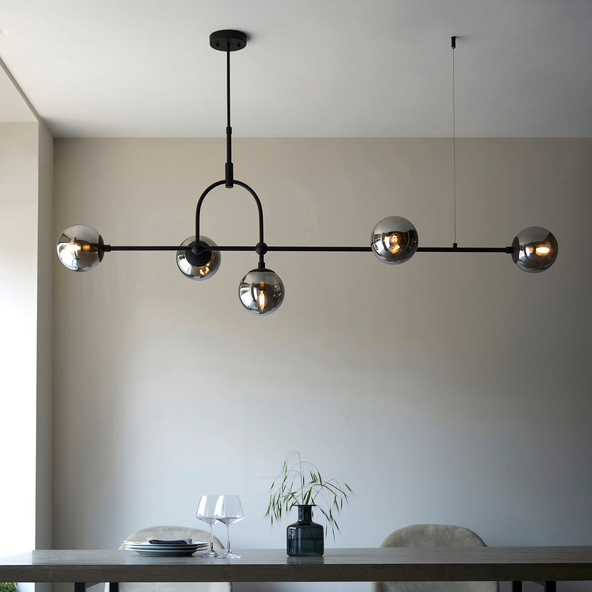 Curated visual reference: Visual Reference: Amos Penthouse Bar Pendant Black Matt Black Bar Pendant Light