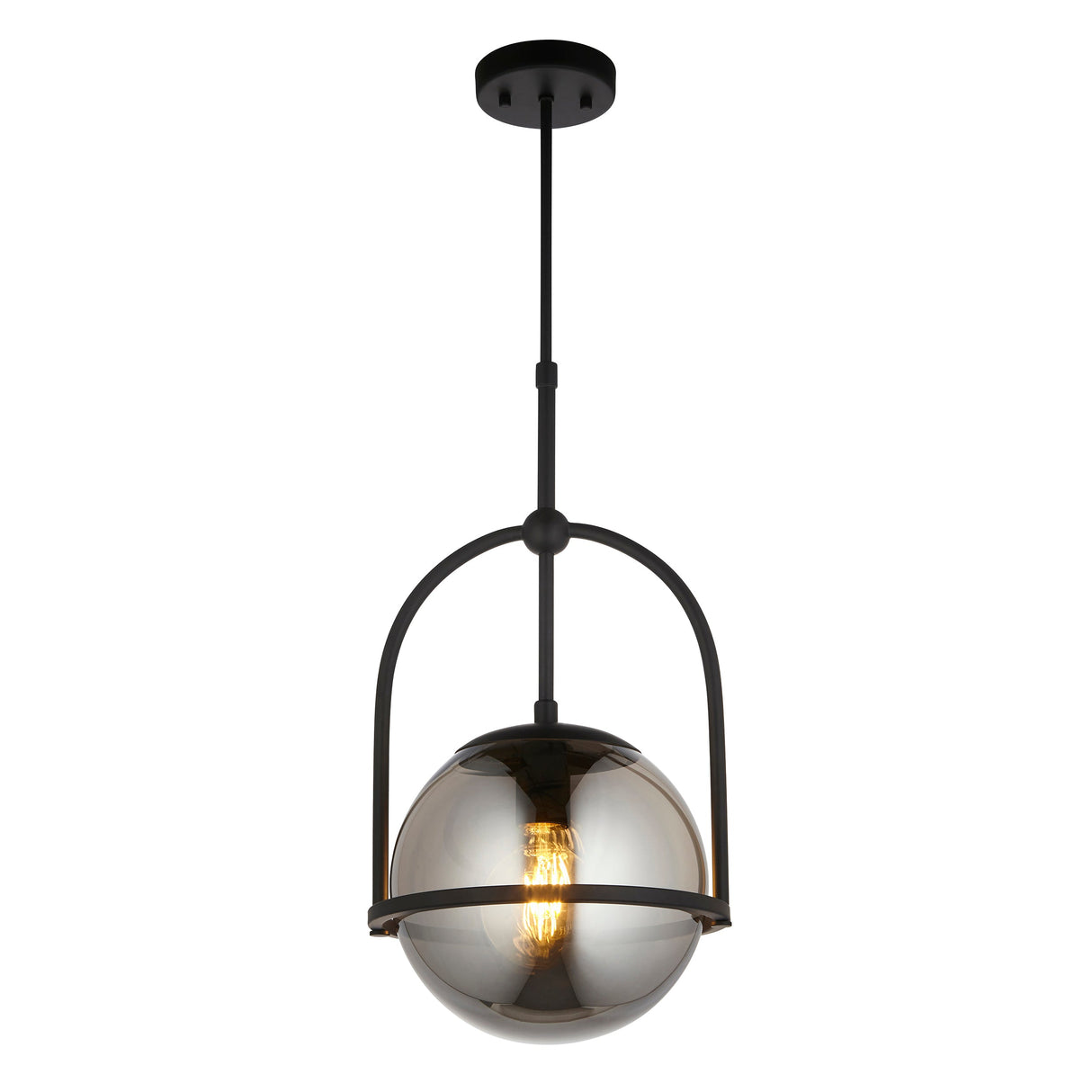 Amos Penthouse Single Pendant Black – from Amos Lighting + Home