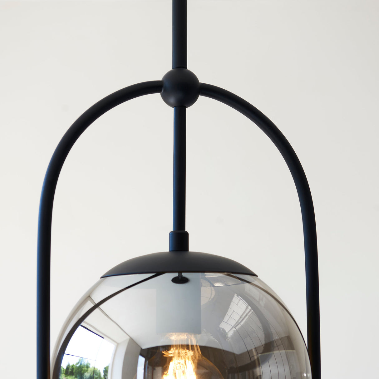 Amos Penthouse Single Pendant Black – from Amos Lighting + Home