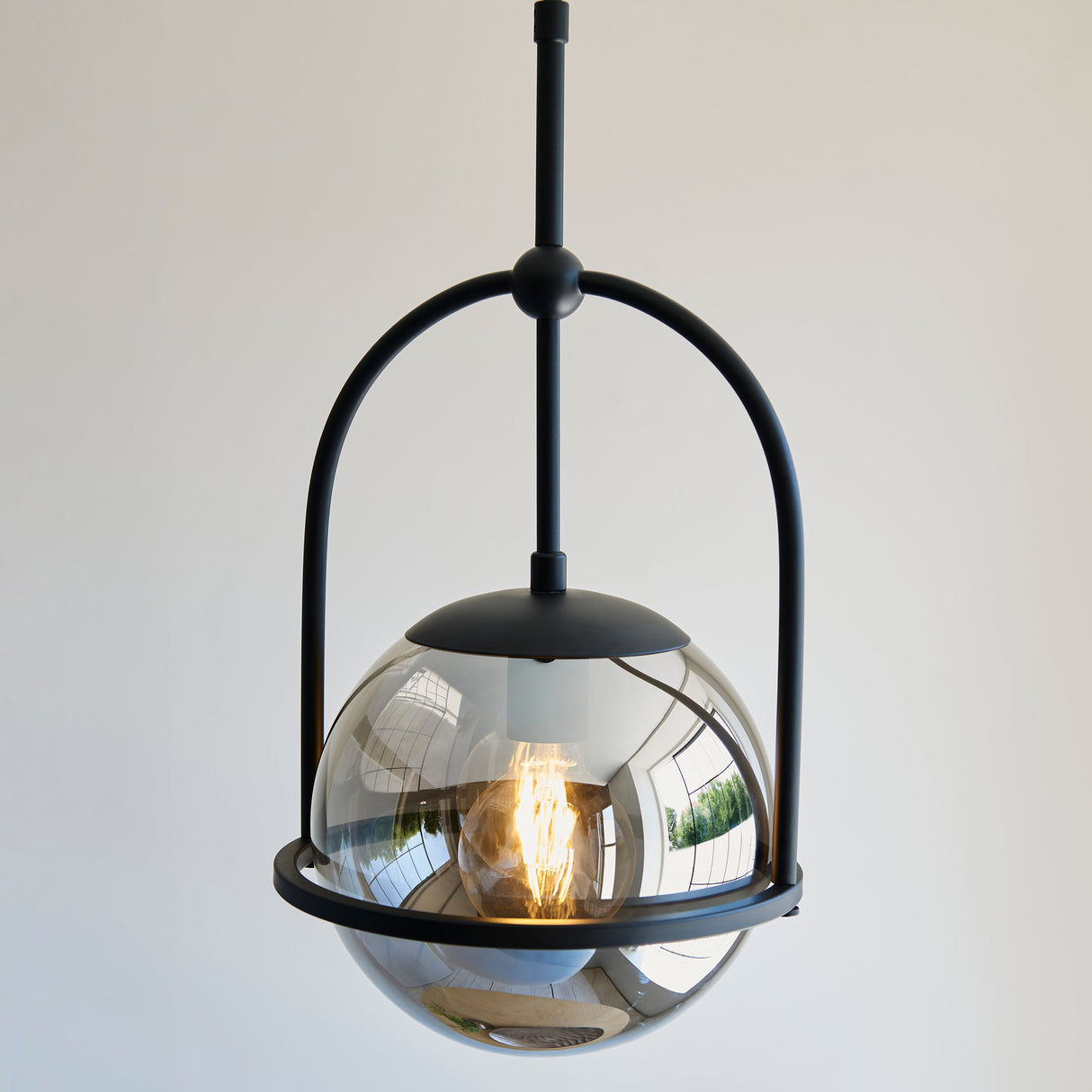 Amos Penthouse Single Pendant Black – from Amos Lighting + Home