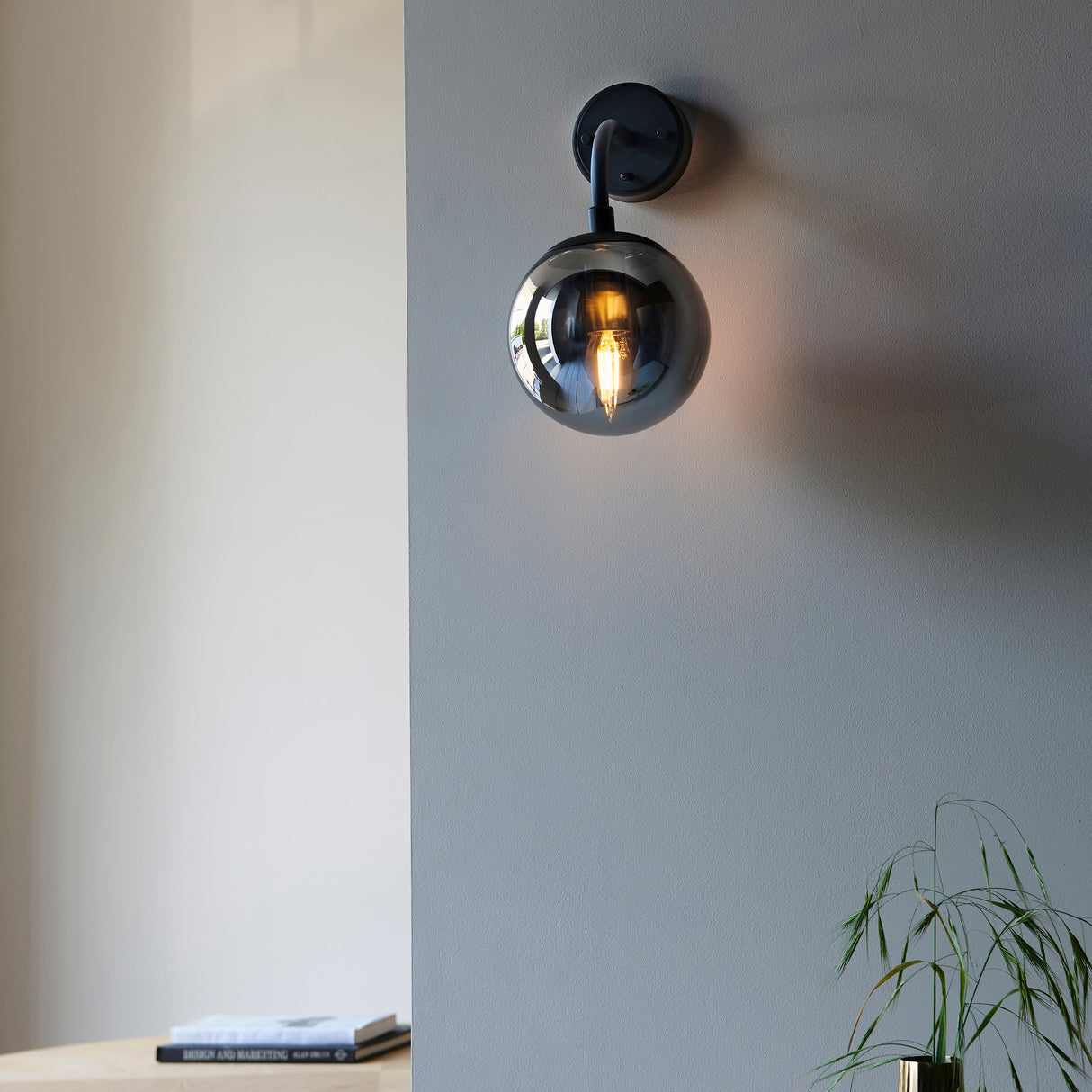 Amos Penthouse Wall Light Black – from Amos Lighting + Home