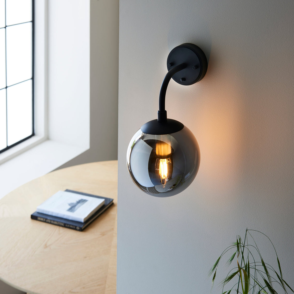 Amos Penthouse Wall Light Black – from Amos Lighting + Home