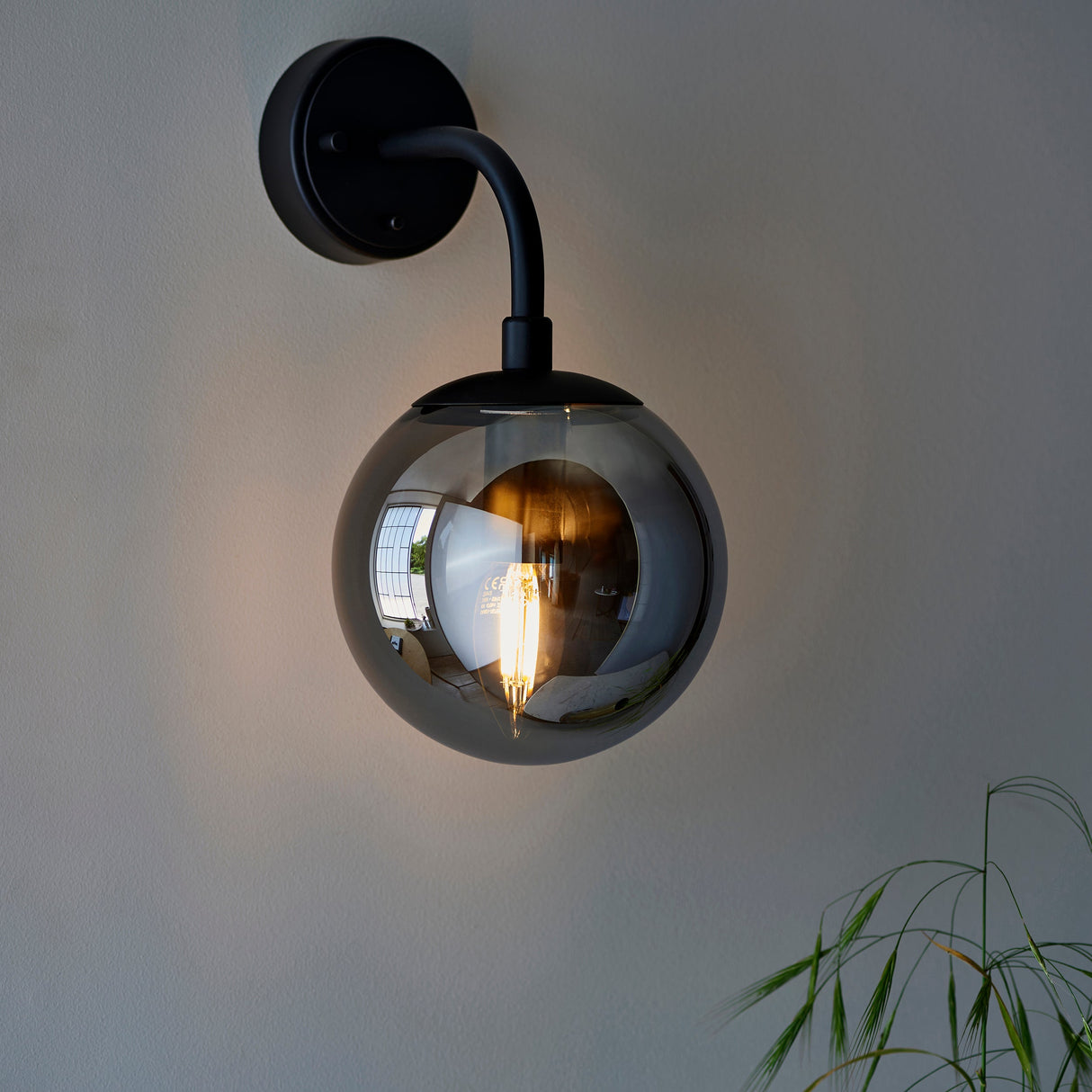 Amos Penthouse Wall Light Black – from Amos Lighting + Home