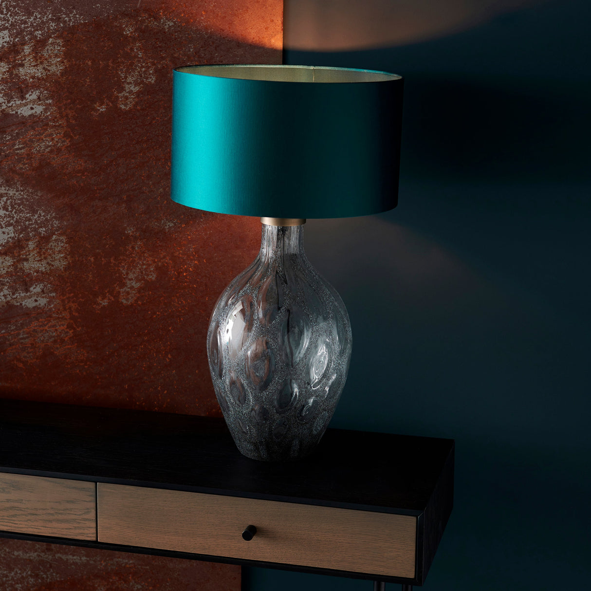 Amos Pomeroy Table Lamp Charcoal – from Amos Lighting + Home