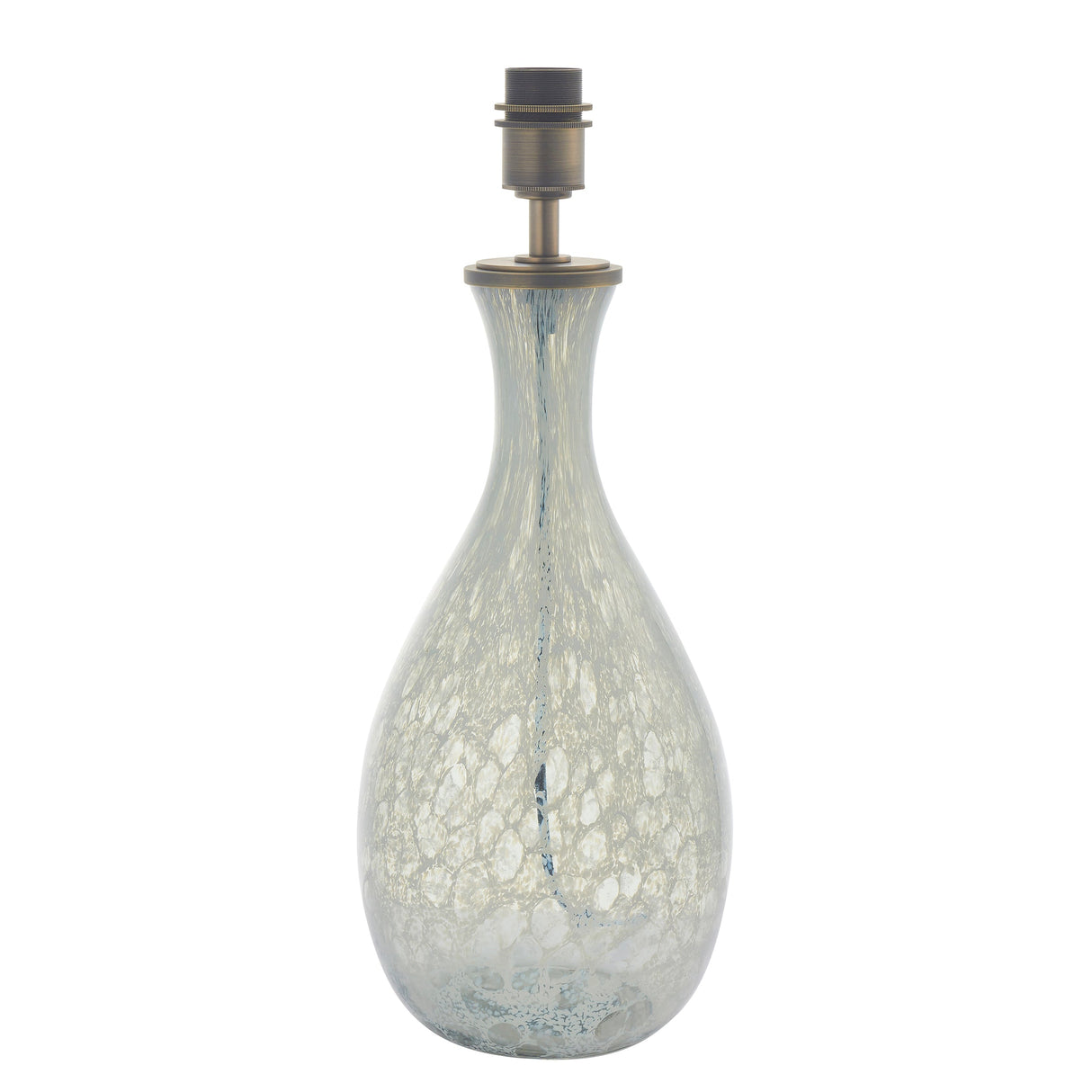 Amos Pomeroy Table Lamp White Artisan Glass – from Amos Lighting + Home