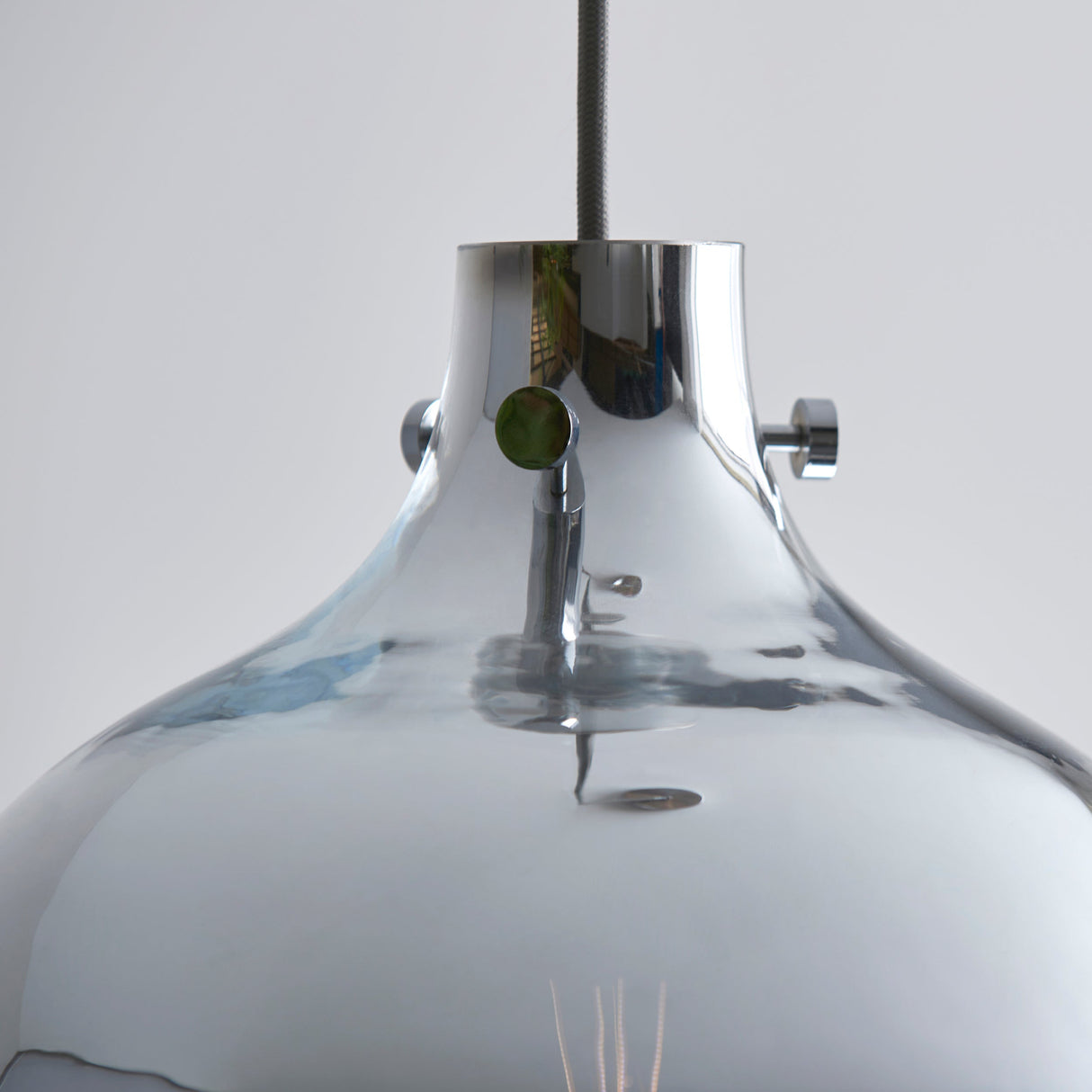 Amos Quicklsilver Pendant Chrome – from Amos Lighting + Home