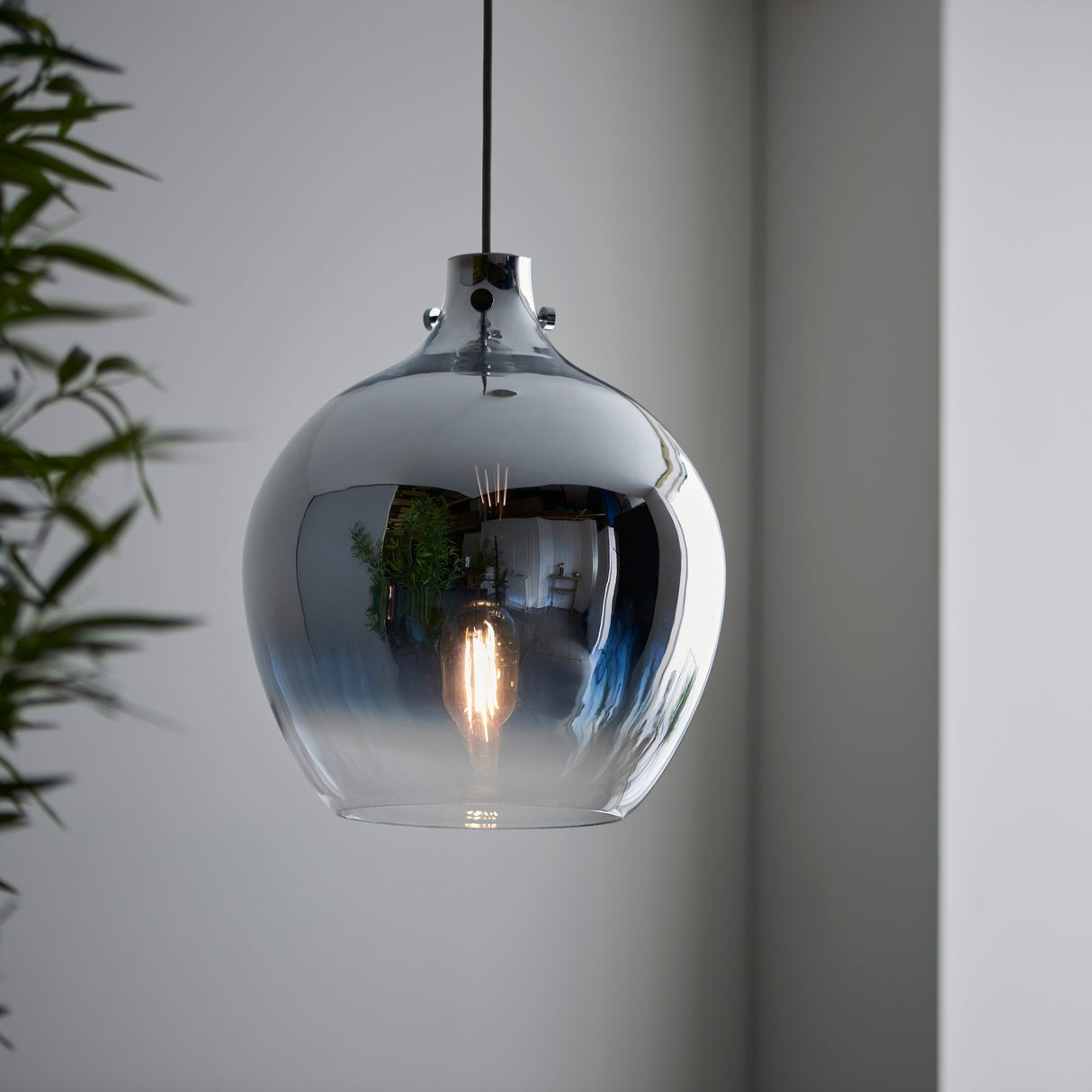 Amos Quicklsilver Pendant Chrome – from Amos Lighting + Home