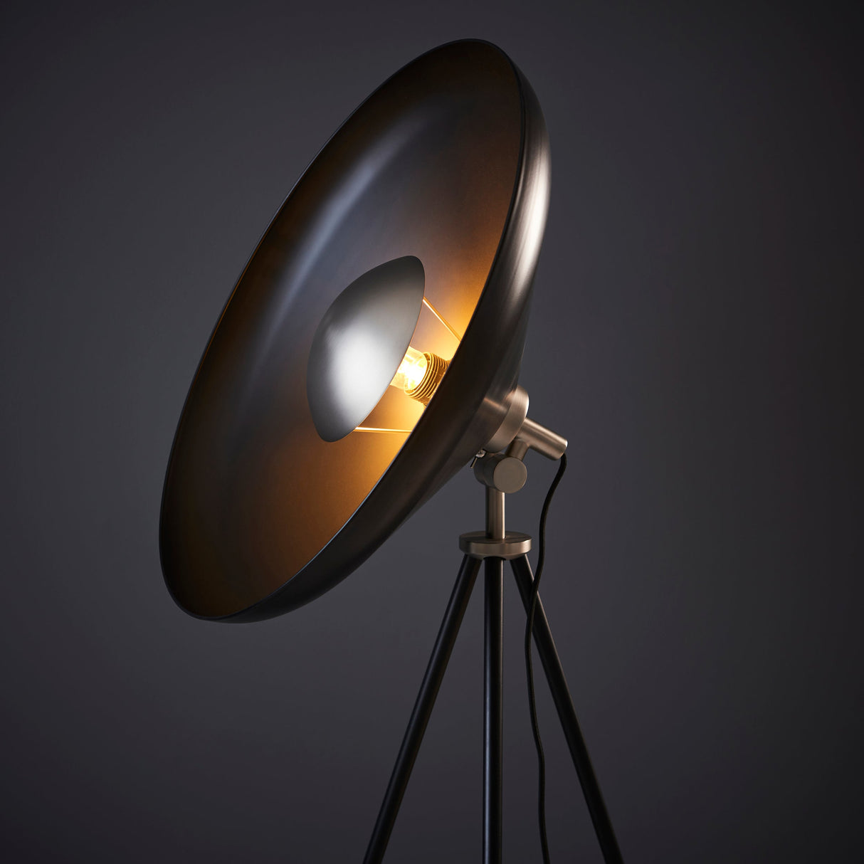 Amos Rooftop Floor Lamp Matt Black – from Amos Lighting + Home