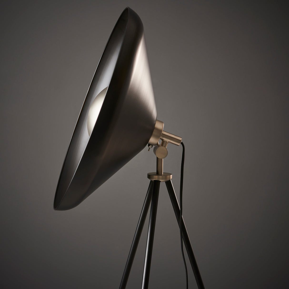 Amos Rooftop Floor Lamp Matt Black – from Amos Lighting + Home
