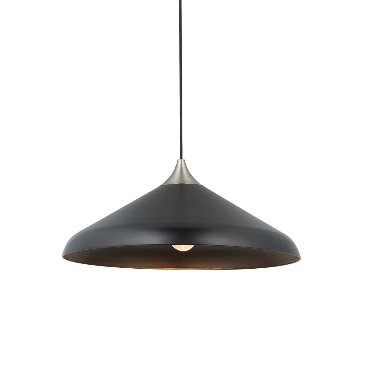 Amos Rooftop Pendant Matt Black – from Amos Lighting + Home