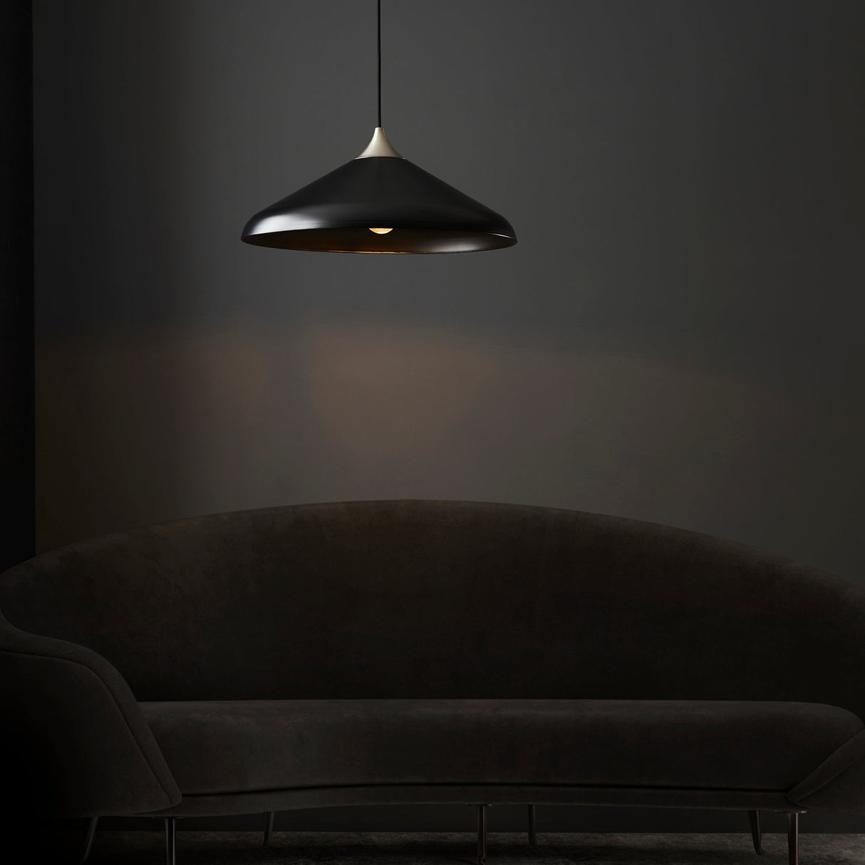 Amos Rooftop Pendant Matt Black – from Amos Lighting + Home
