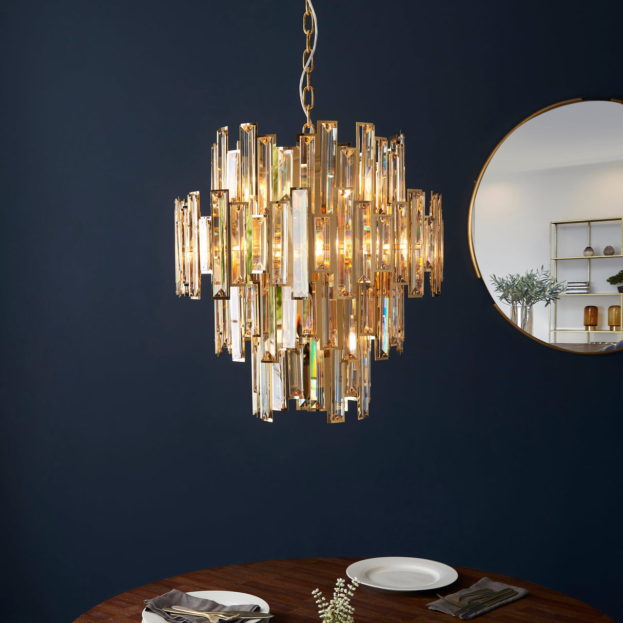 Amos Sandringham Chandelier Small – from Amos Lighting + Home