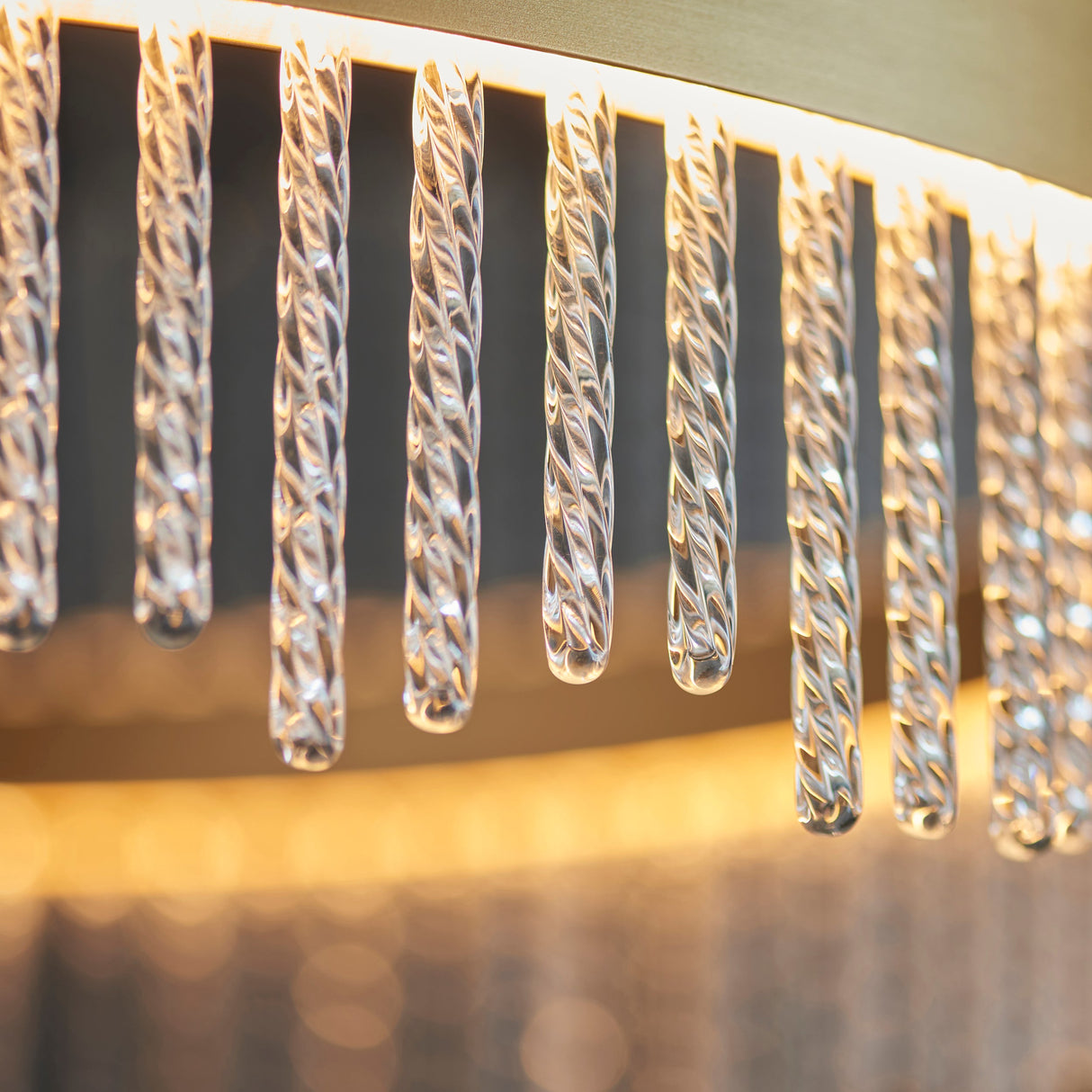 Amos Vanburgh Small Pendant Chandelier Brushed Gold – from Amos Lighting + Home