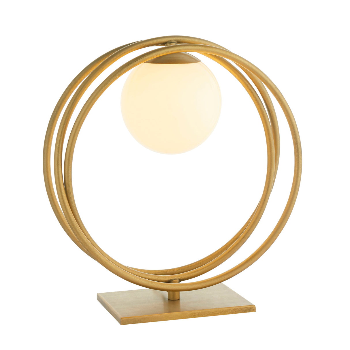 Amos Warhol Table Lamp Brushed Gold – from Amos Lighting + Home