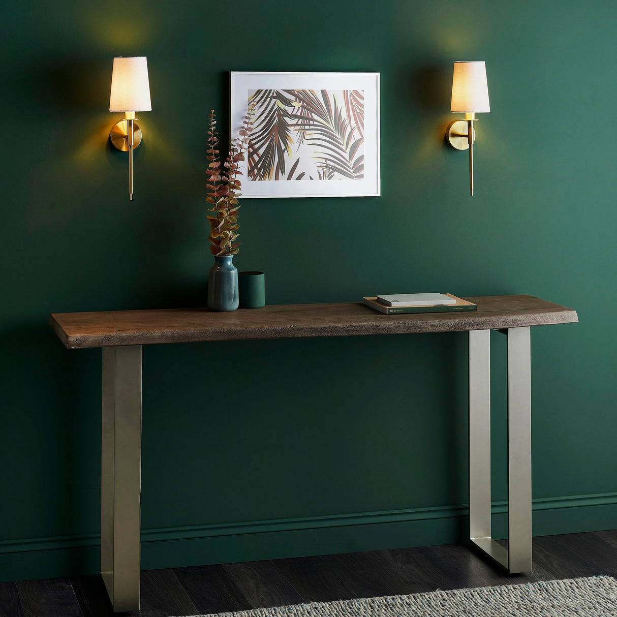 Amos Westminster Wall Light Satin Brass – from Amos Lighting + Home